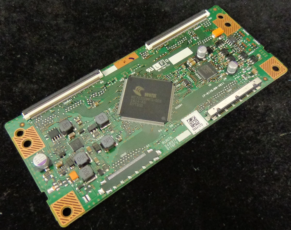 072-0001-4809 Vizio T-Con, 1P-013BJ00-4011, RUNTK5489TP, 0116FV, E600i-B3, E602i-B3, E700i-B3, M702i-B3, D70-D3