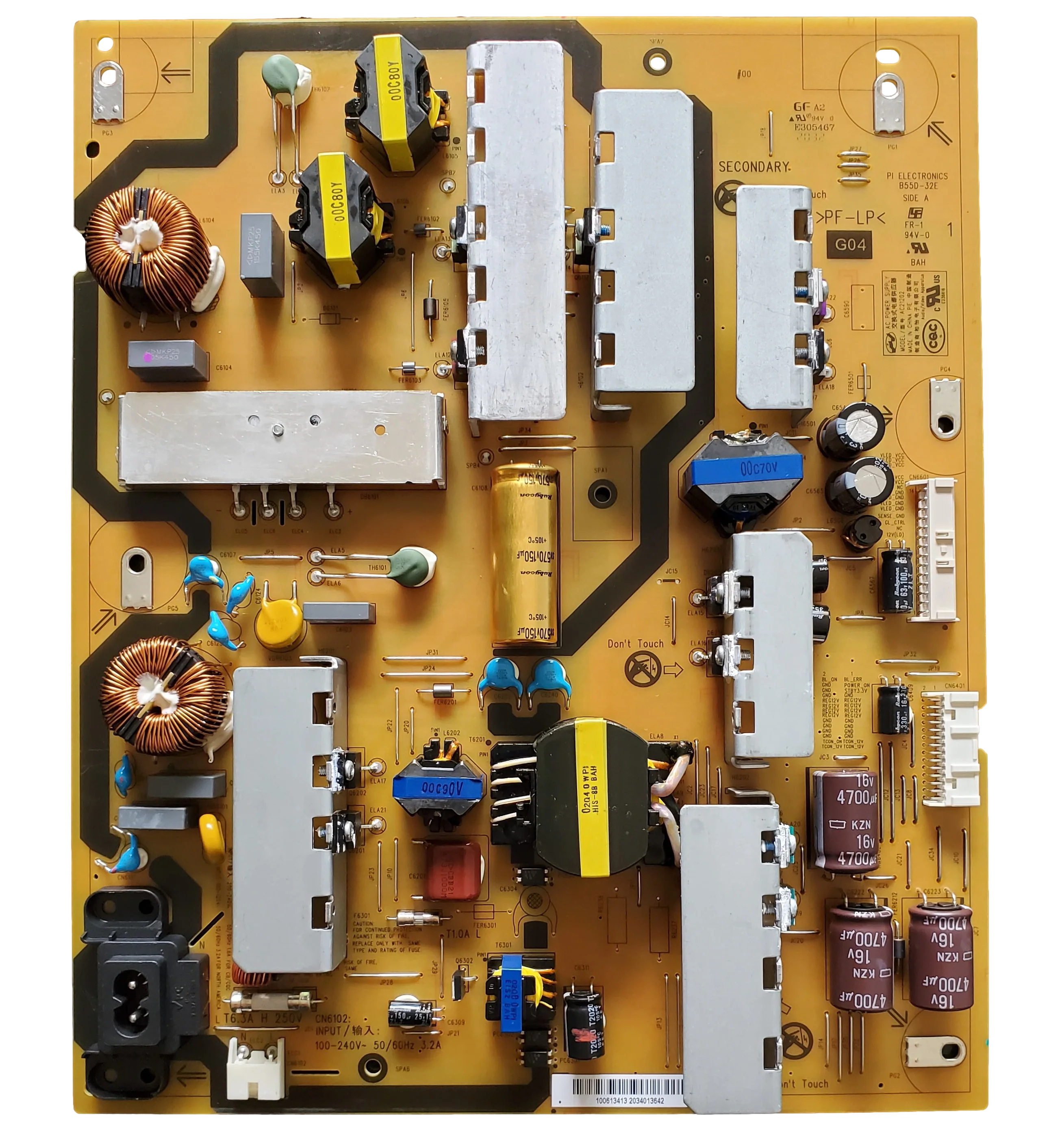1-006-134-13 Sony Power Supply, 100613413, FW-55BZ40H