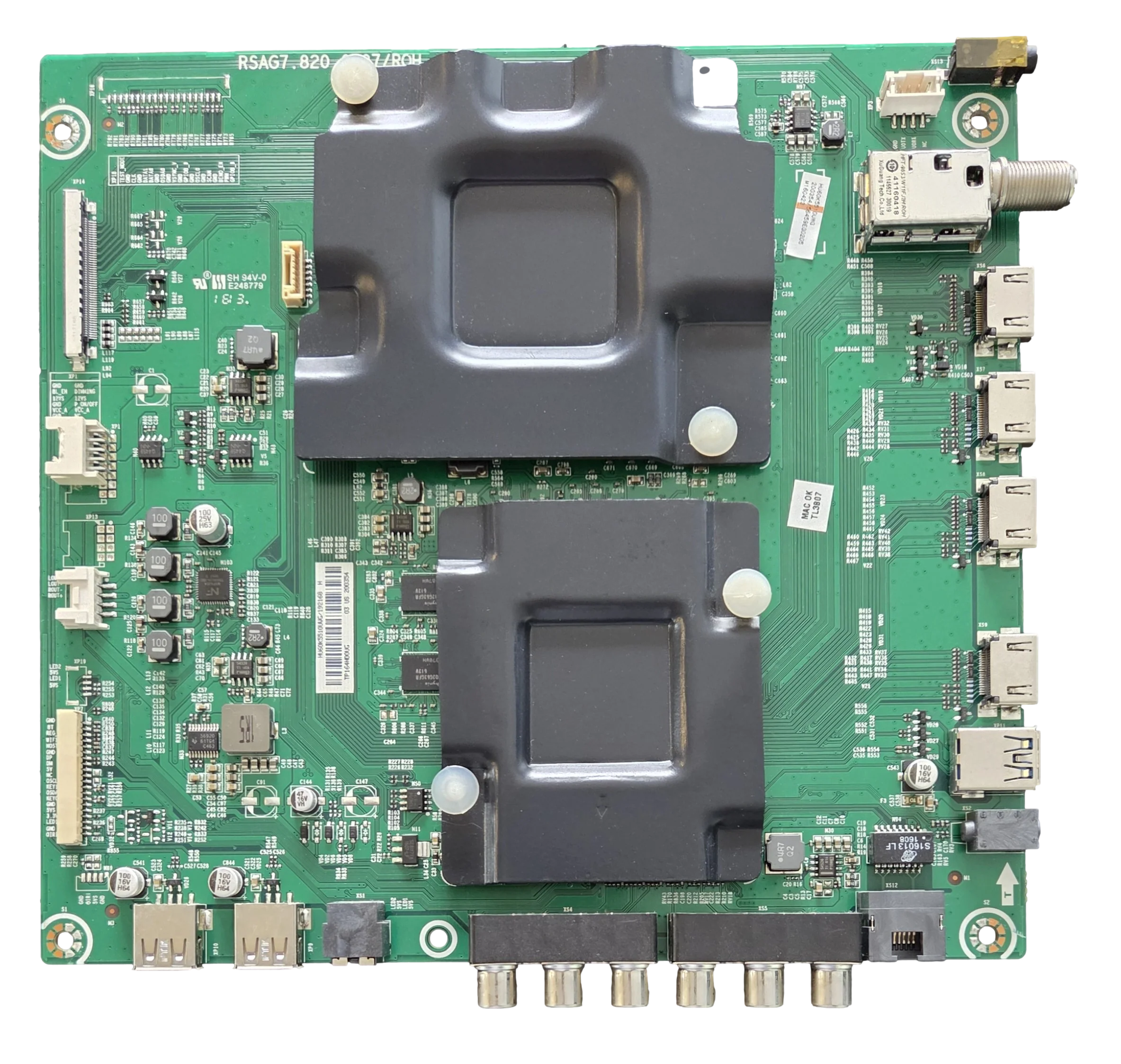 197190 Sharp Main Board, 200354, 192168, RSAG7.820.6737/ROH, LC-60N6200U