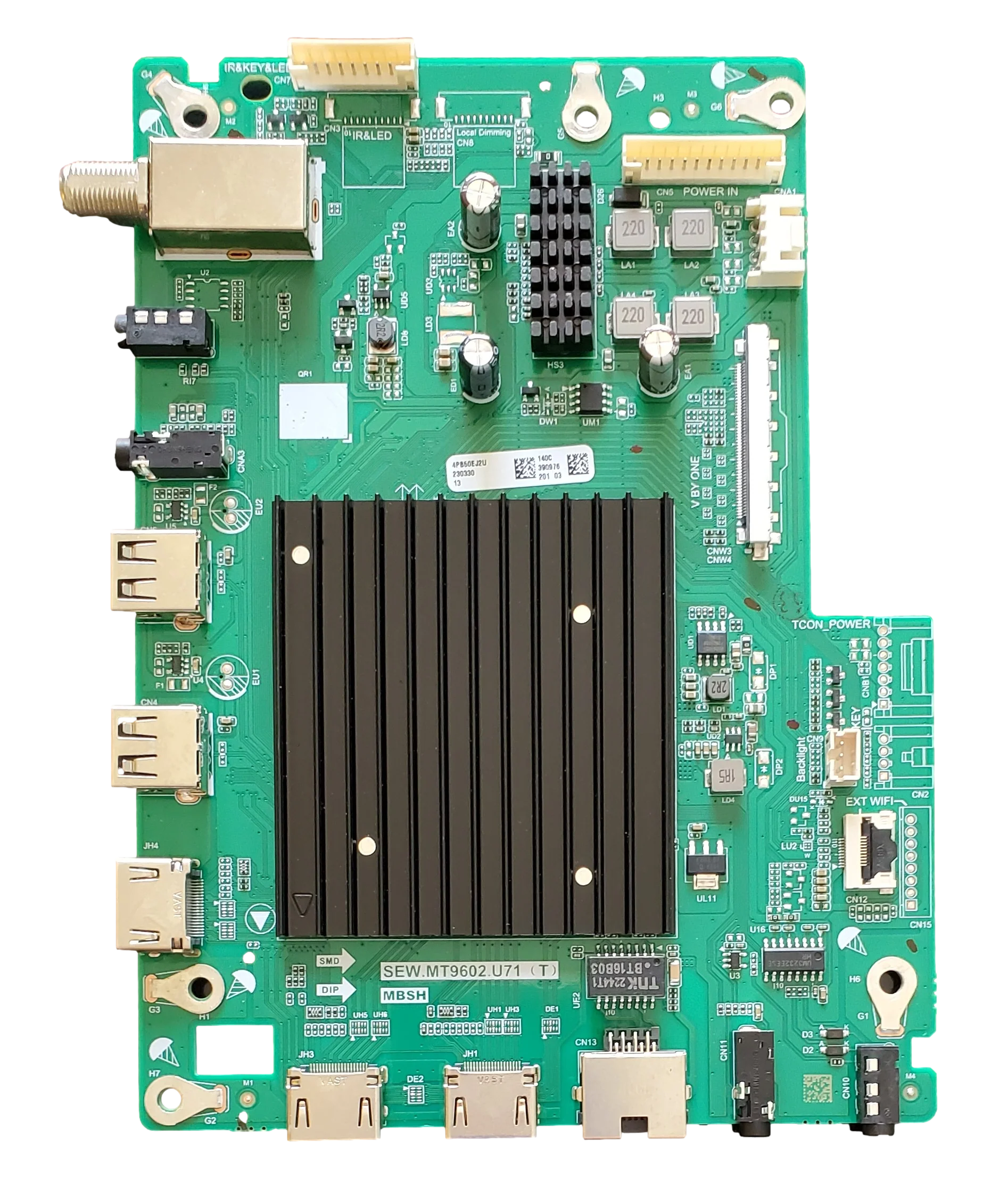 230330 Sharp Main Board, SEW.MT9602.U71 , 4P-B50EJ2U