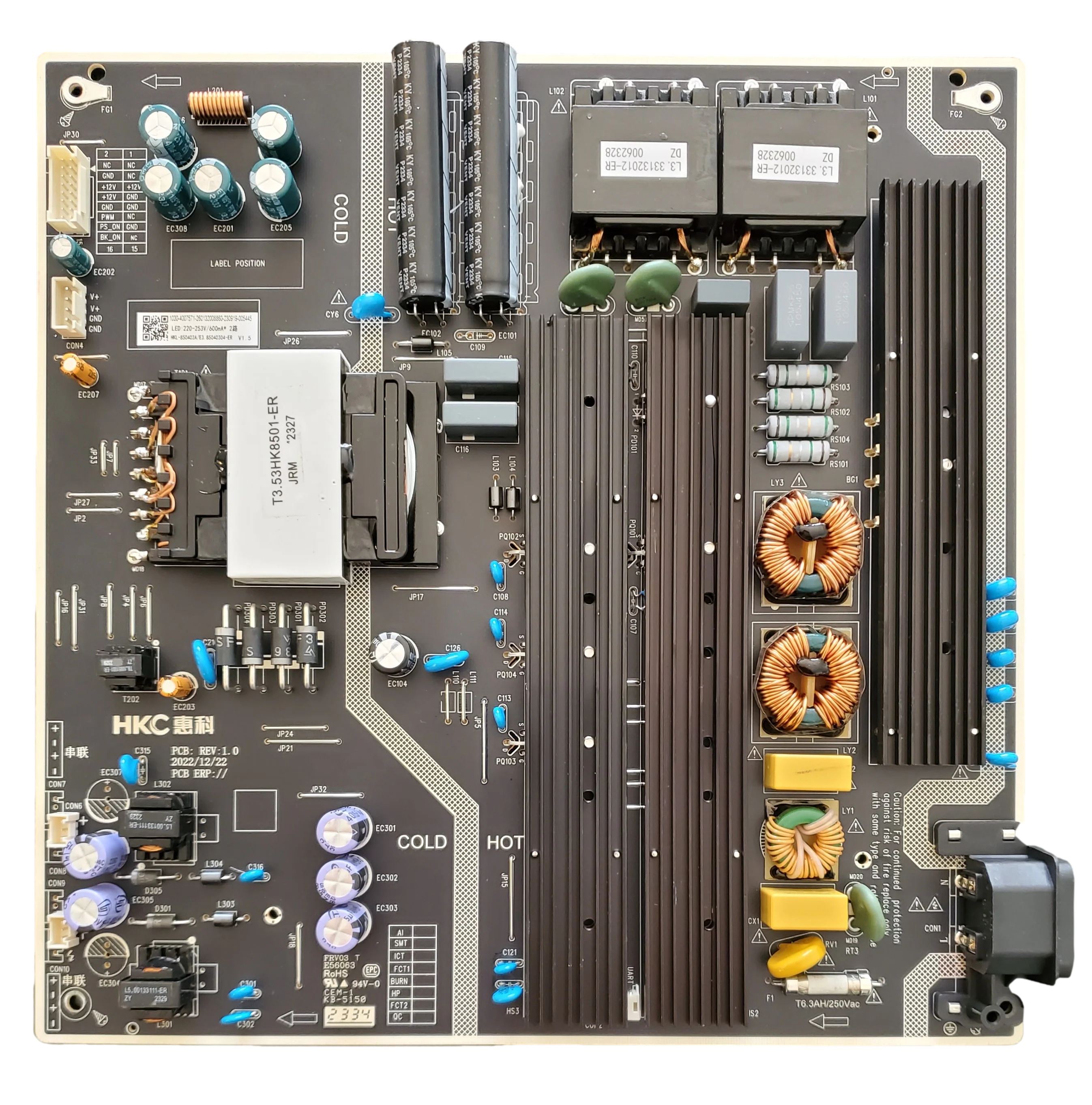 260132008860 TCL Power Supply, HKL-850403A, 85Q650G