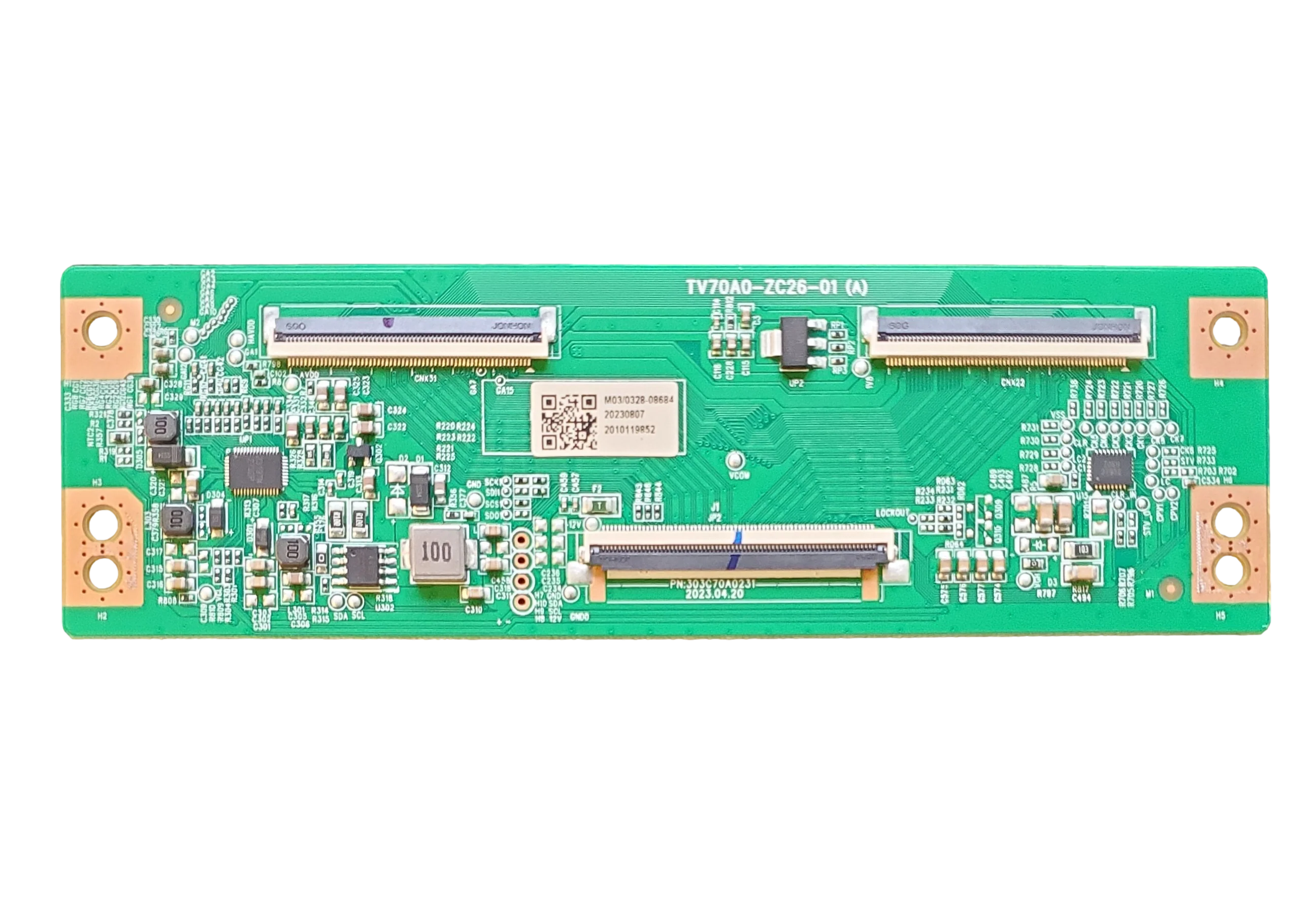 303C70A0231 Element/Westinghouse/ONN T-Con, 303C70A0231, TV70A0-ZC26-01(A), 513C70A0M03, M02, WR70UT4212, 100012588