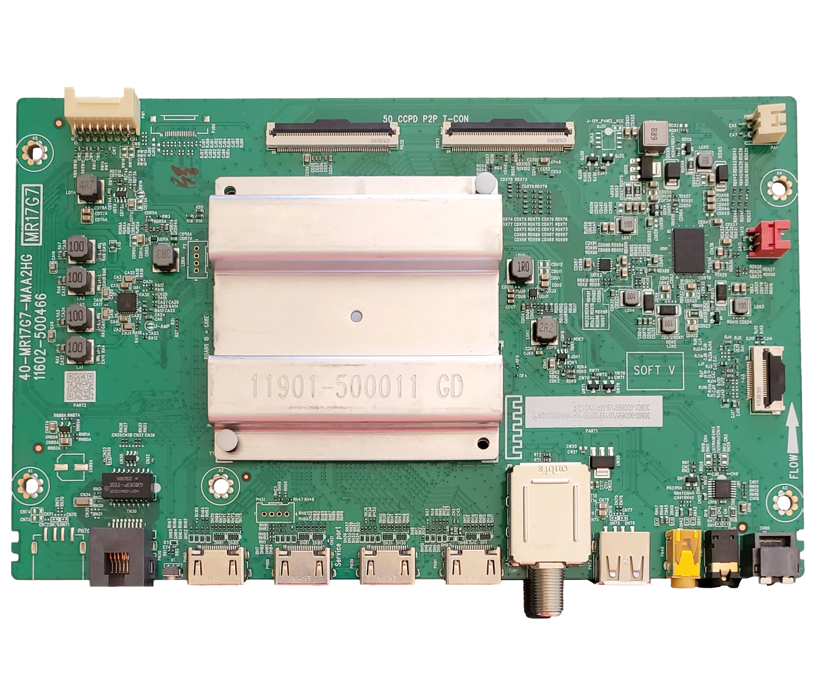 30800-000895 TCL Main Board, 40-MR17G7-MAA2HG, 11602-500466, 85S410R