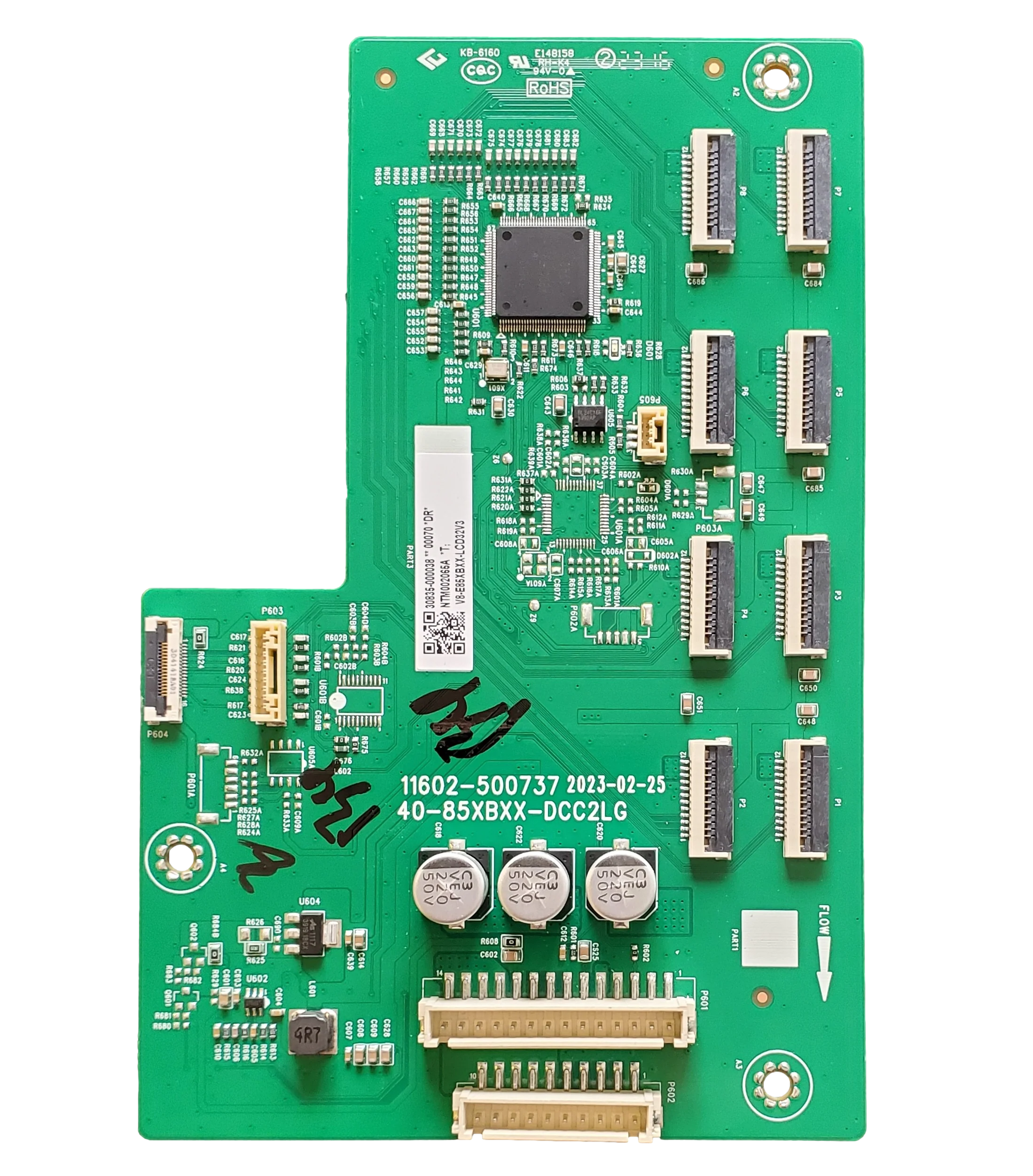30835-000038 TCL LED Driver, V8-E86XBXX-LCD32V3, 75QM850G, 85QM850G