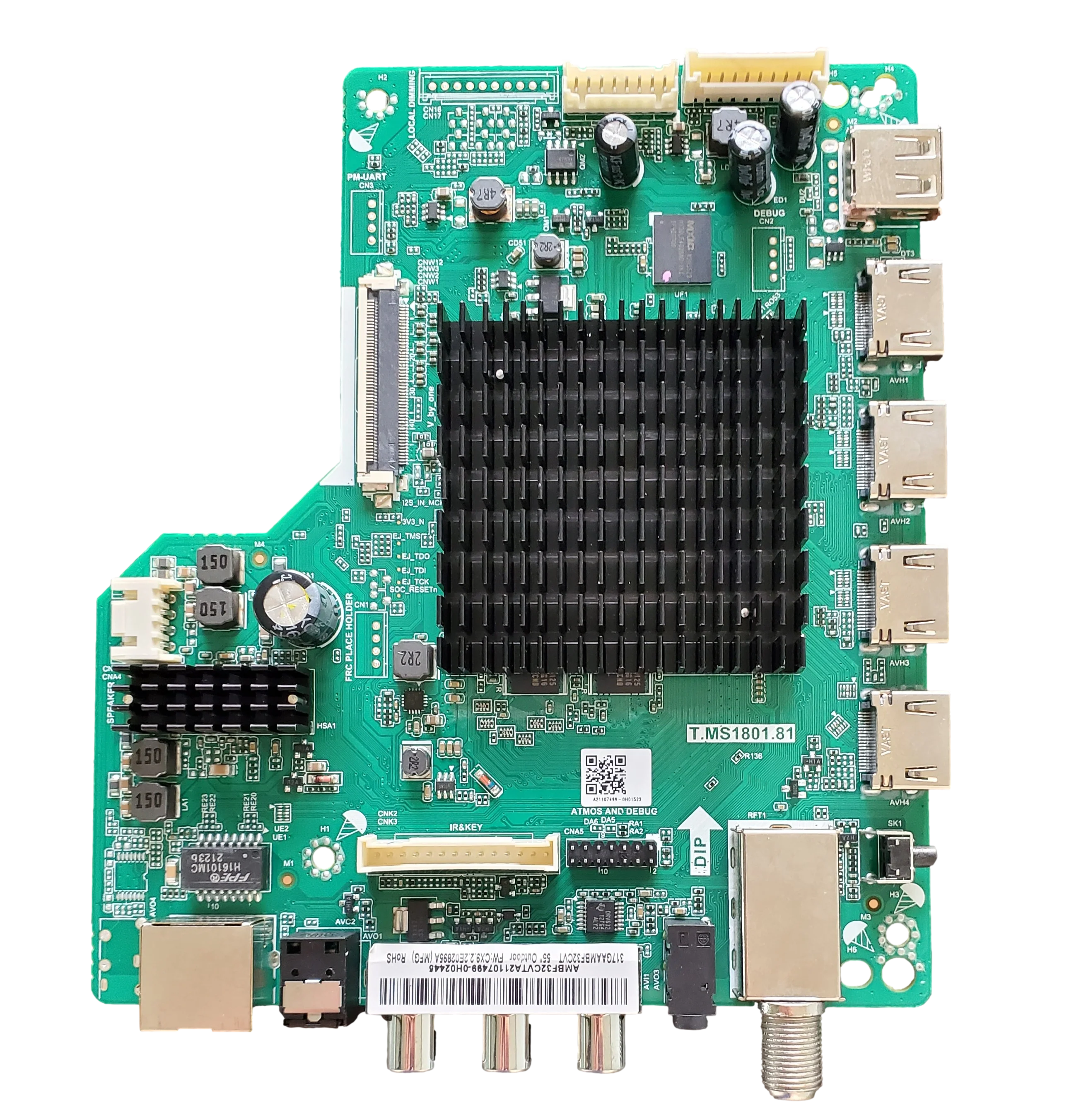317GAAMBF32CVT Element Main Board, A21107499, T.MS1801.81, AMBF32CVT, EP400AB55R