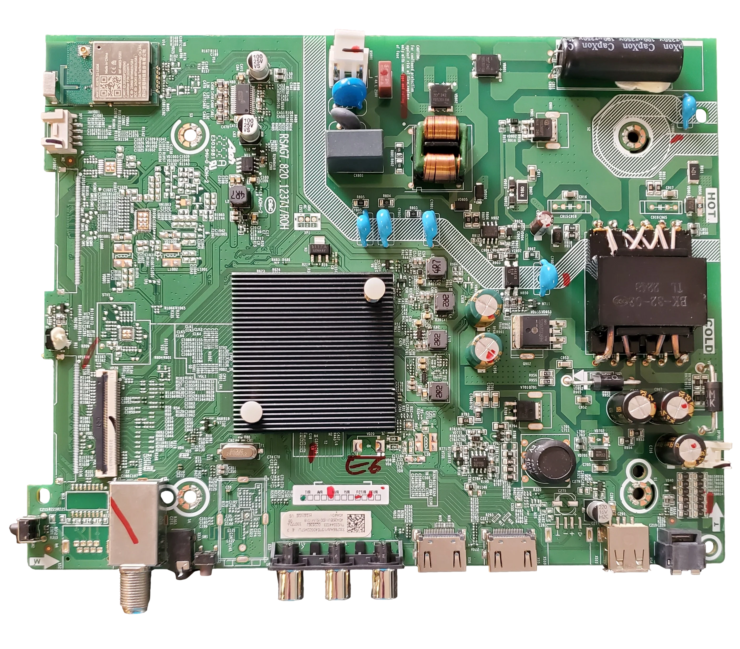 330788 Hisense Main Board, 330766, 330777, RSAG7.820.12371/ROH , 40A4GV
