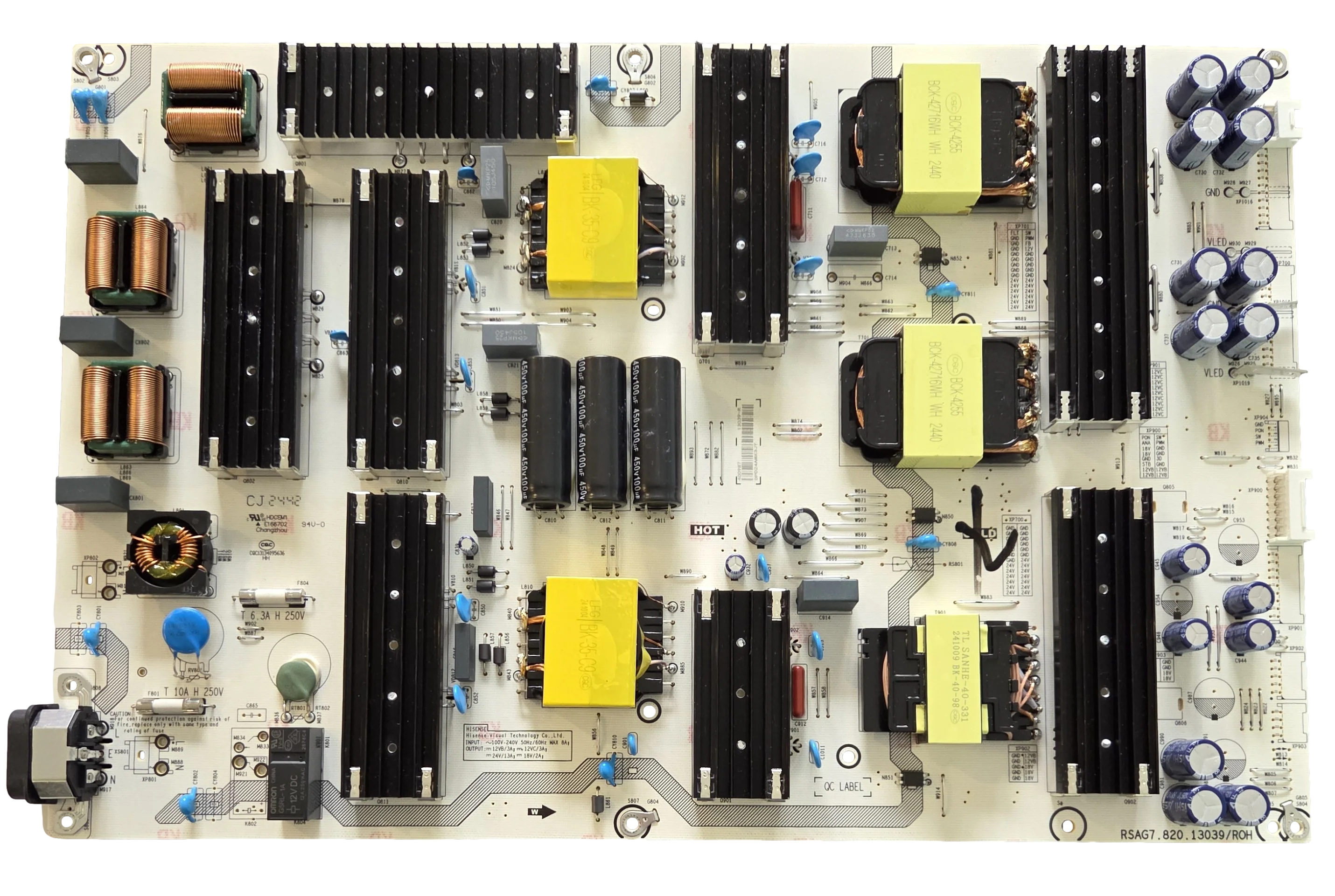 400987 Hisense Power Supply, RSAG7.820.13039/ROH, 85U7N