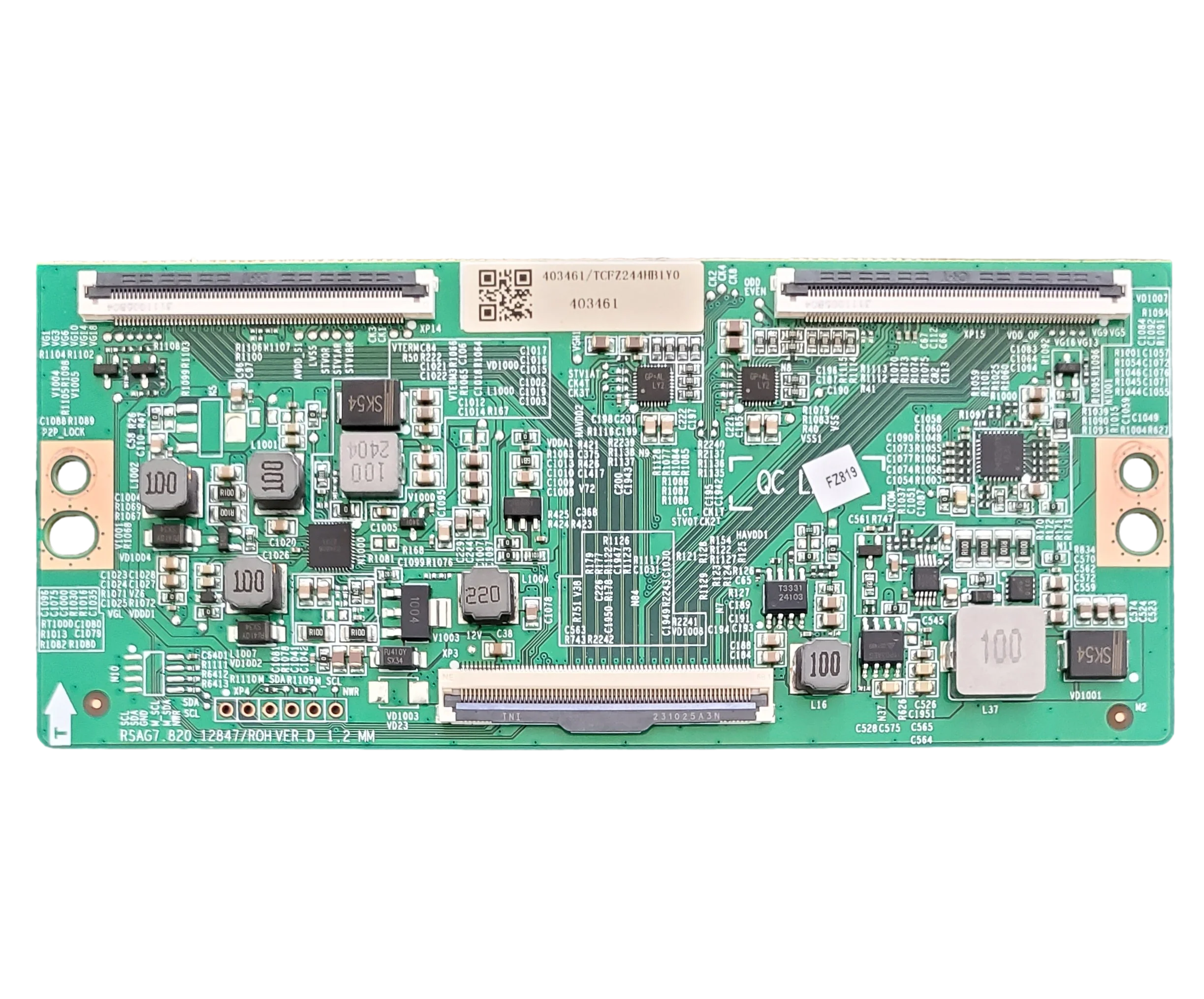 403461 Hisense T-Con Board, RSAG7.820.12847/ROH, 65QD7N