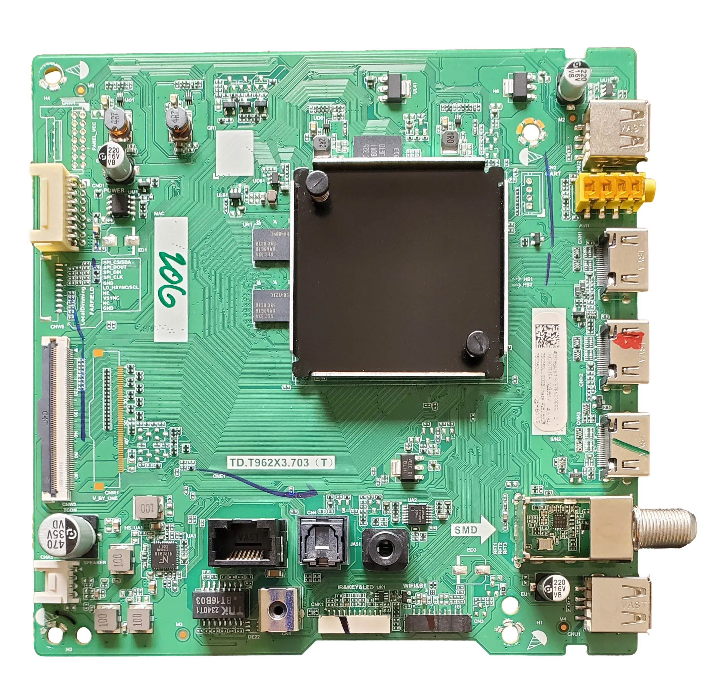 403785 Toshiba Main Board, 403765A, TD.T962X3.703(T), 75C350LU