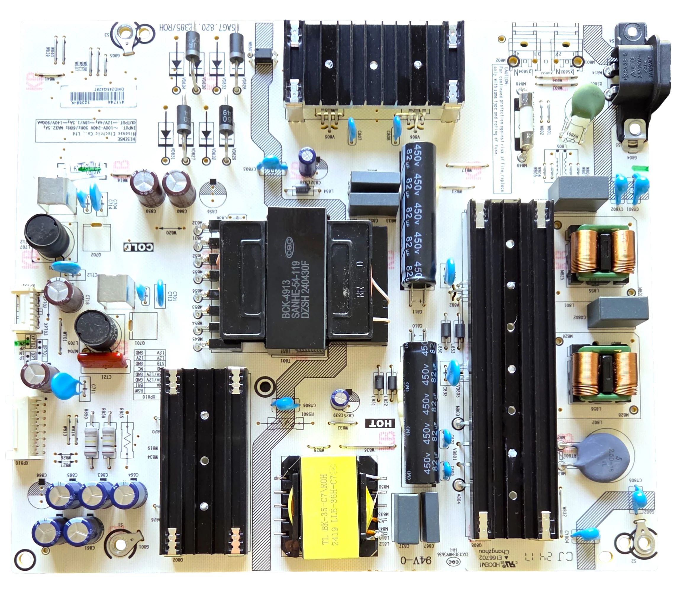 411744 Hisense Power Supply, RSAG7.820.12385/ROH, 65QD7N