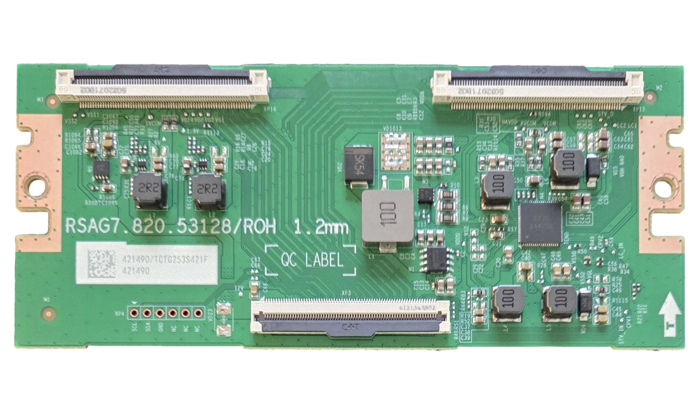 421490 Hisense T-Con, RSAG7.820.53128/ROH, 75QD7F