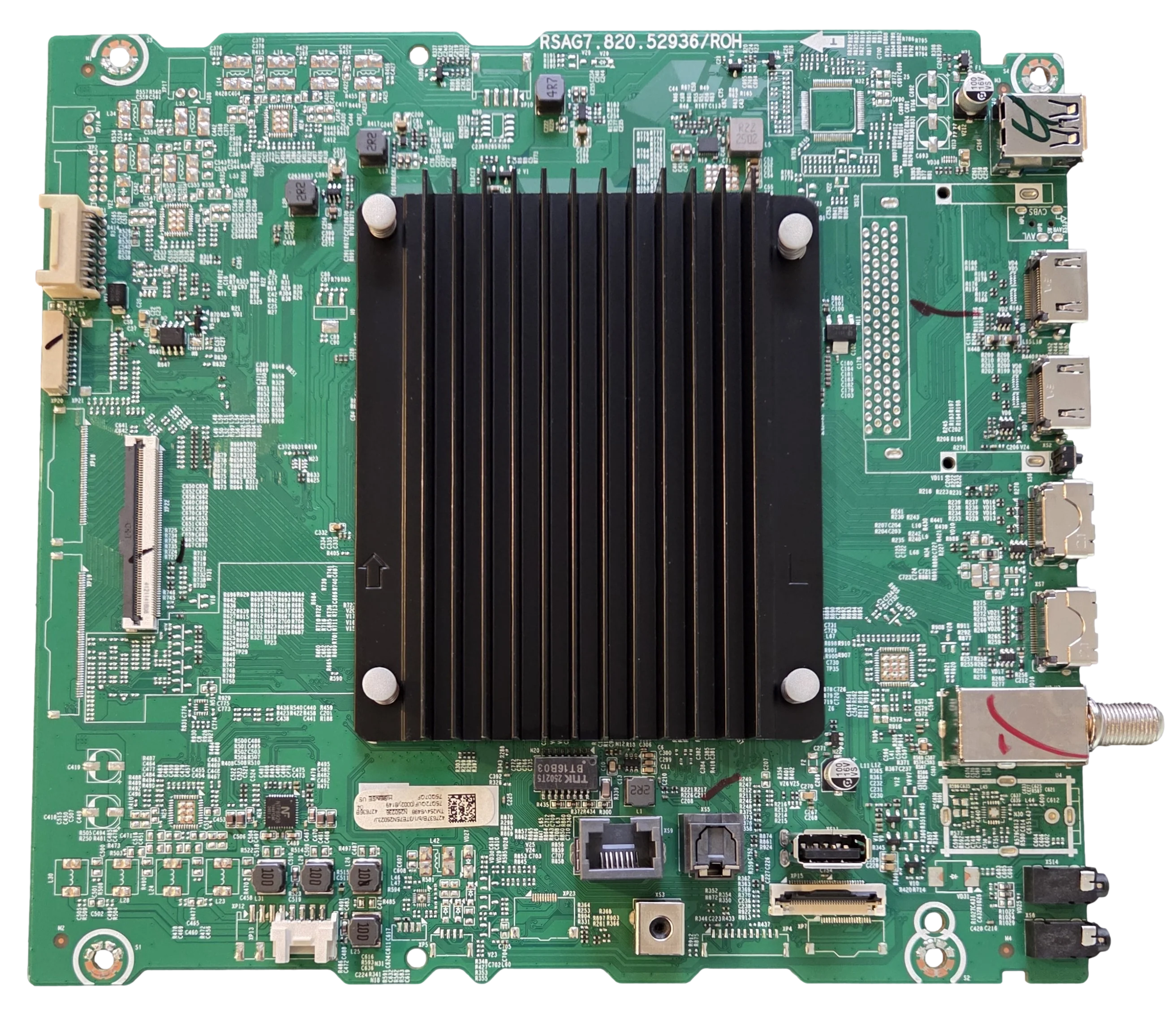 427637 Hisense Main Board, 427636, RSAG7.820.52936/ROH, 75Q72QUF, 75QD7F