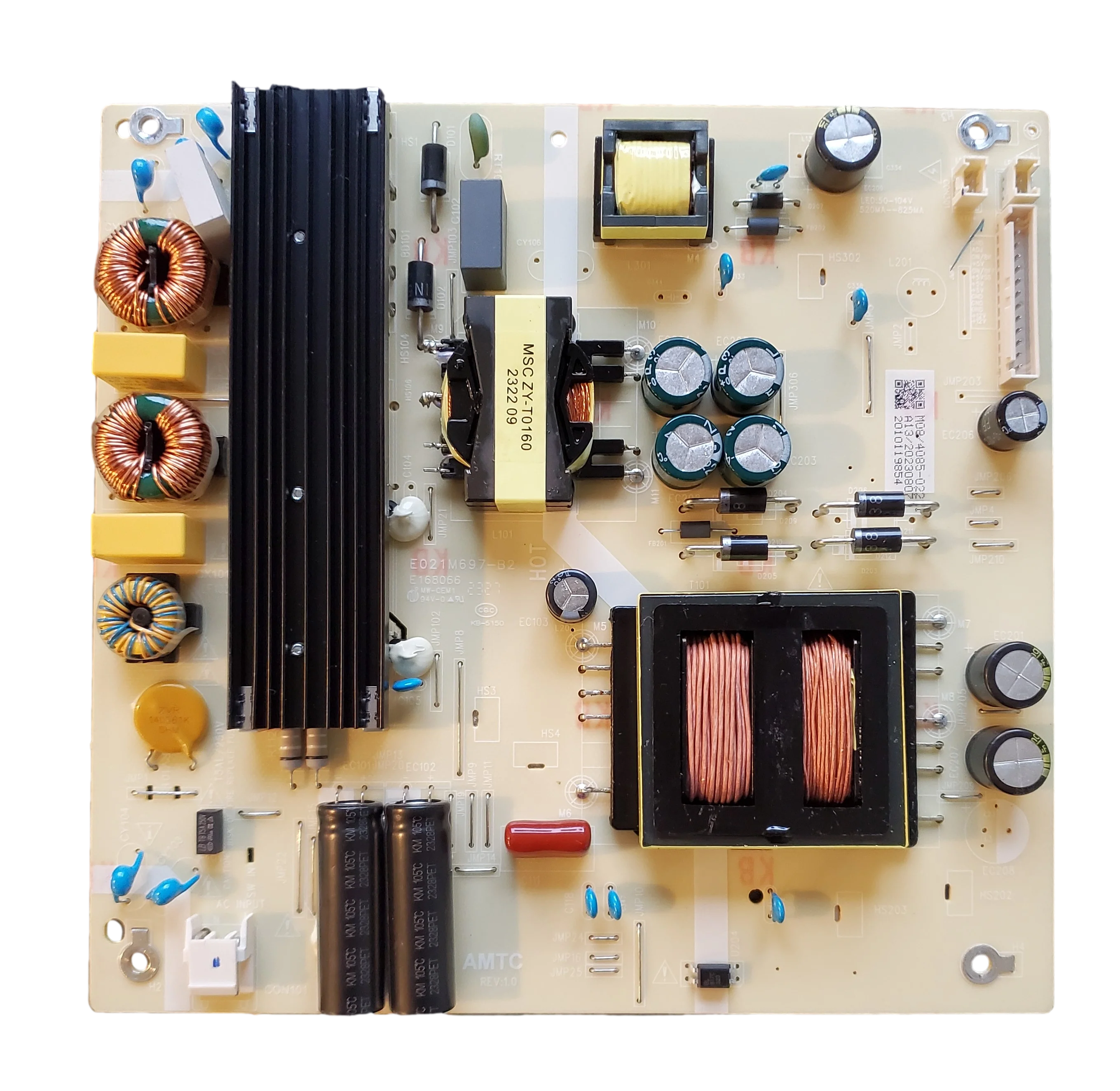 514C6507M08 ONN/Westinghouse Power Supply, TV6507-ZC02-01, 514C6507M08, 100012585, 100012588, WR70UT4212