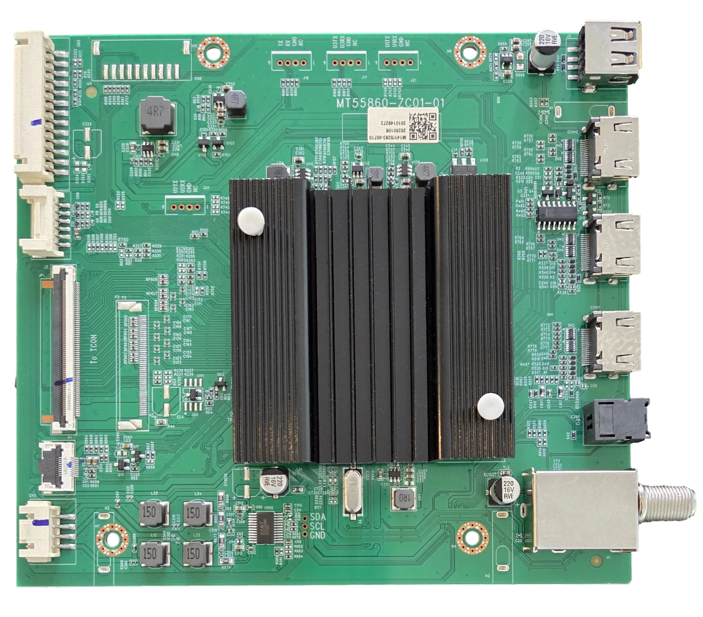 515C55860M14Y Vizio Main Board, MT55860-ZC01-01, M14Y, V4K50M-0810
