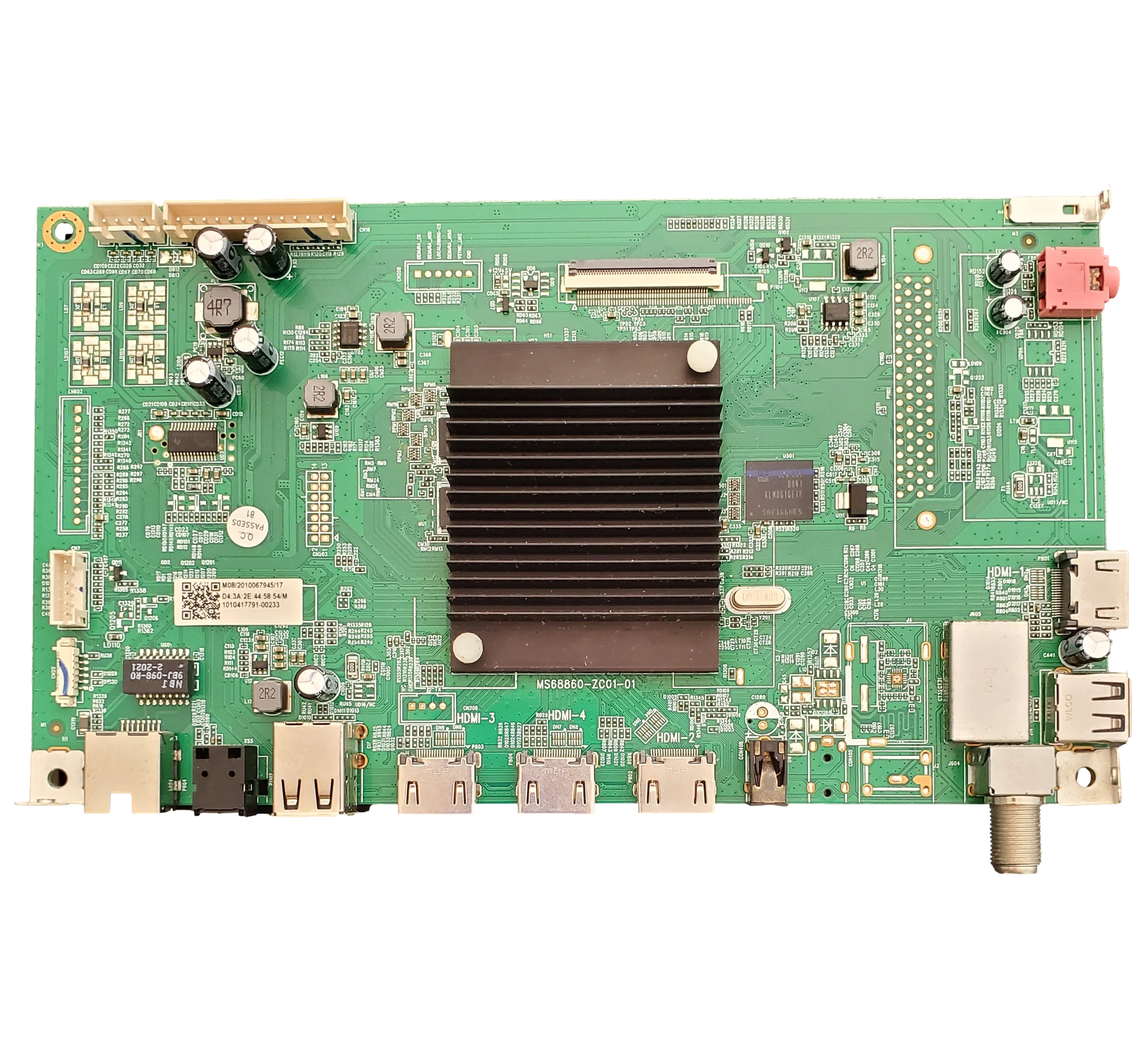 515C68860M08 RCA Main Board, MS68860-ZC01-01, RTAQ5033