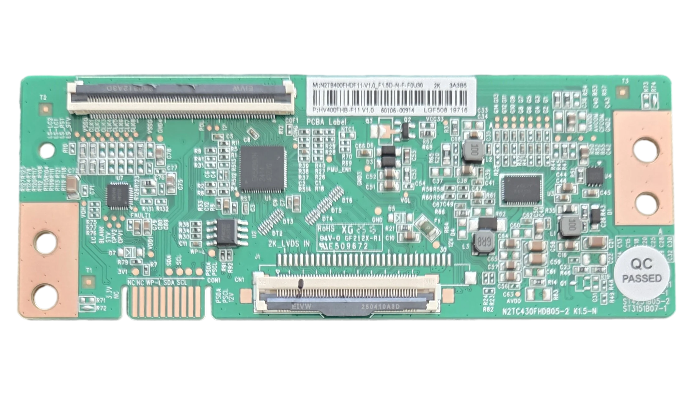 60106-00914 Insignia T-Con Board, N2TC430FHDB05-2, NS-40F401NA26