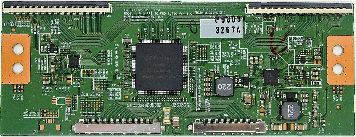 6871L-3267A LG TV Module, T-Con board, 6870C-0445A, 60LA8600-UC