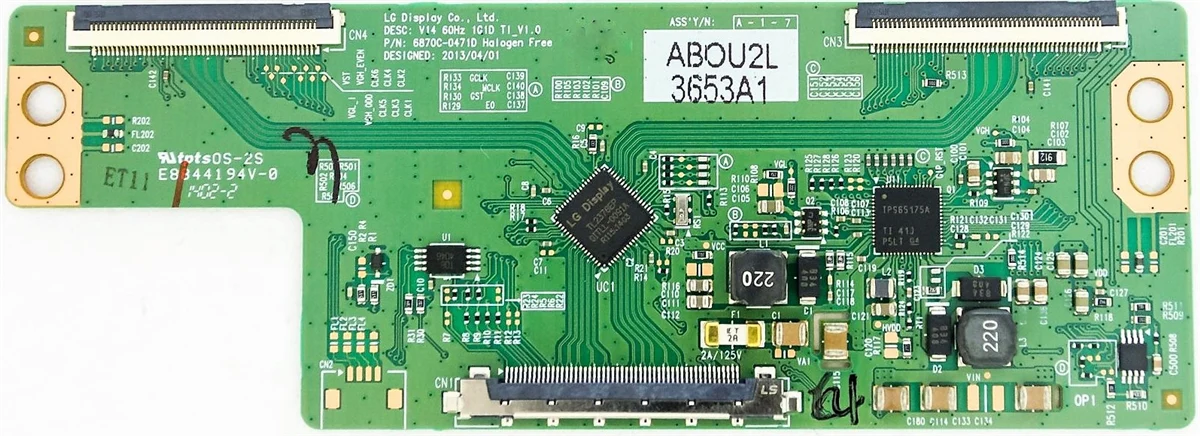 6871L-3653A LG T-Con, 6870C-0471D, 55LB5900-UV, 55LB6000-UH, 55LF6090-UB, 55LB6000-UH.BUSWLJR, 55LF6100-UA, 55LB5550-UY, 55LF6000-UB, 55LB6100-UG