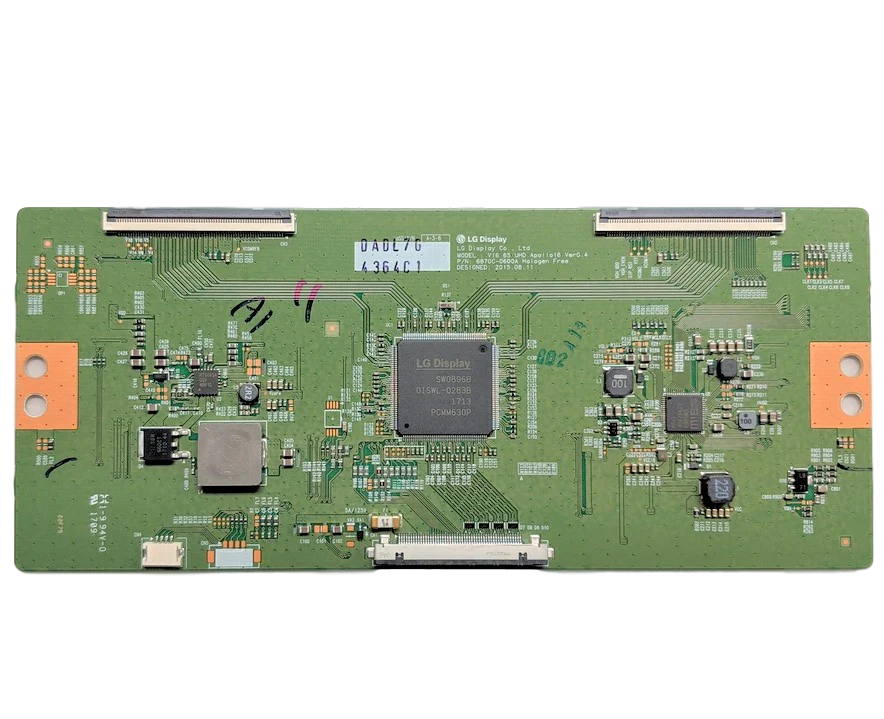 6871L-4364C LG T-Con Board, 6870C-0600A, V16 65 UHD, 65UH7650-UA, 65UH6550-UB