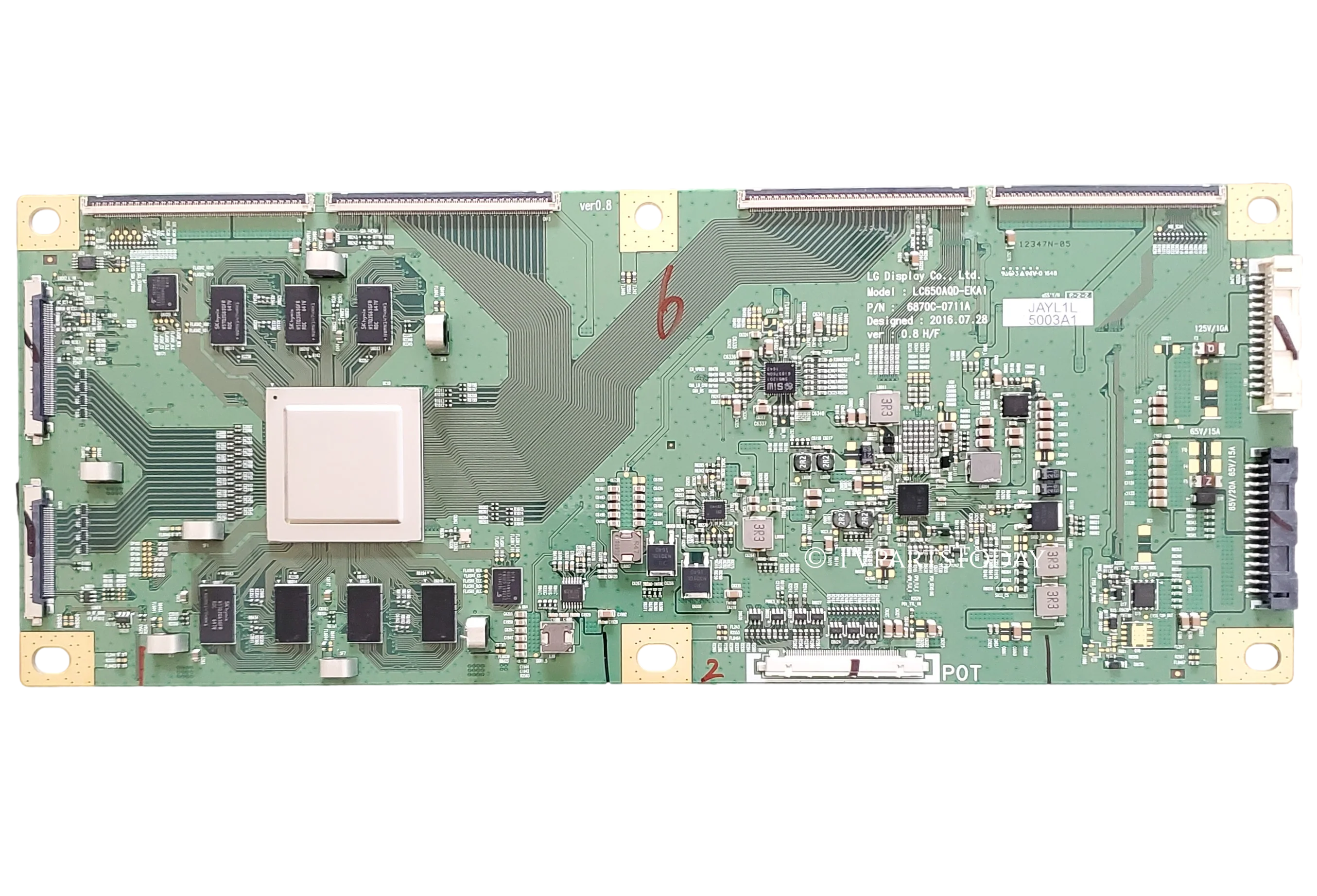 6871L-5003A LG T-Con, 6870C-0711A, OLED55C7P-U.BUSYLJR, OLED55C7P-U