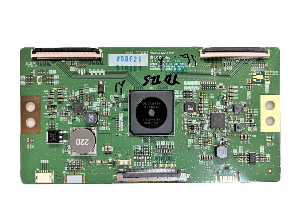 6871L-5180B LG T-Con, 6870C-0689A, 65UM6900PUA, 65UJ6540-UB
