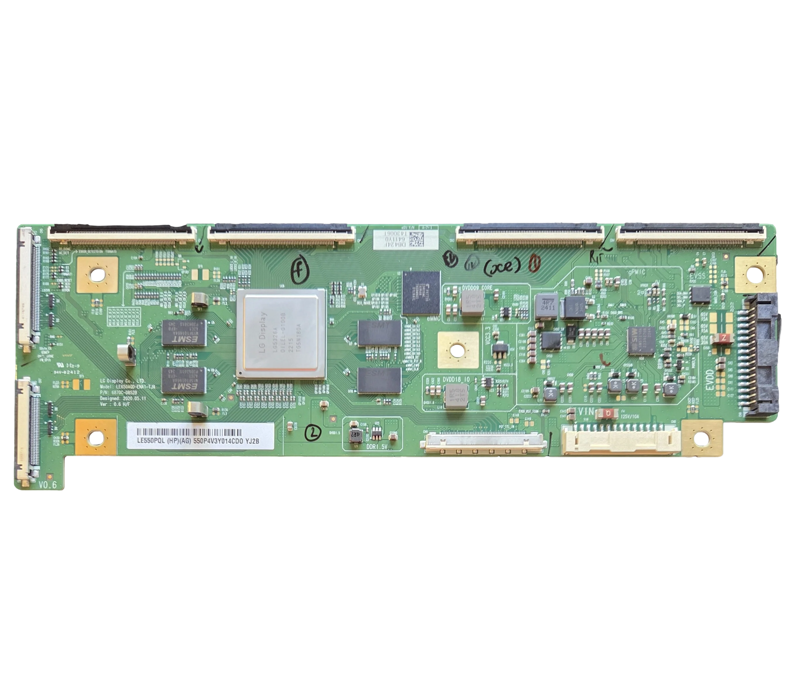 6871L-6411Y LG T-Con, 6870C-0852B, OLED55B3PUA