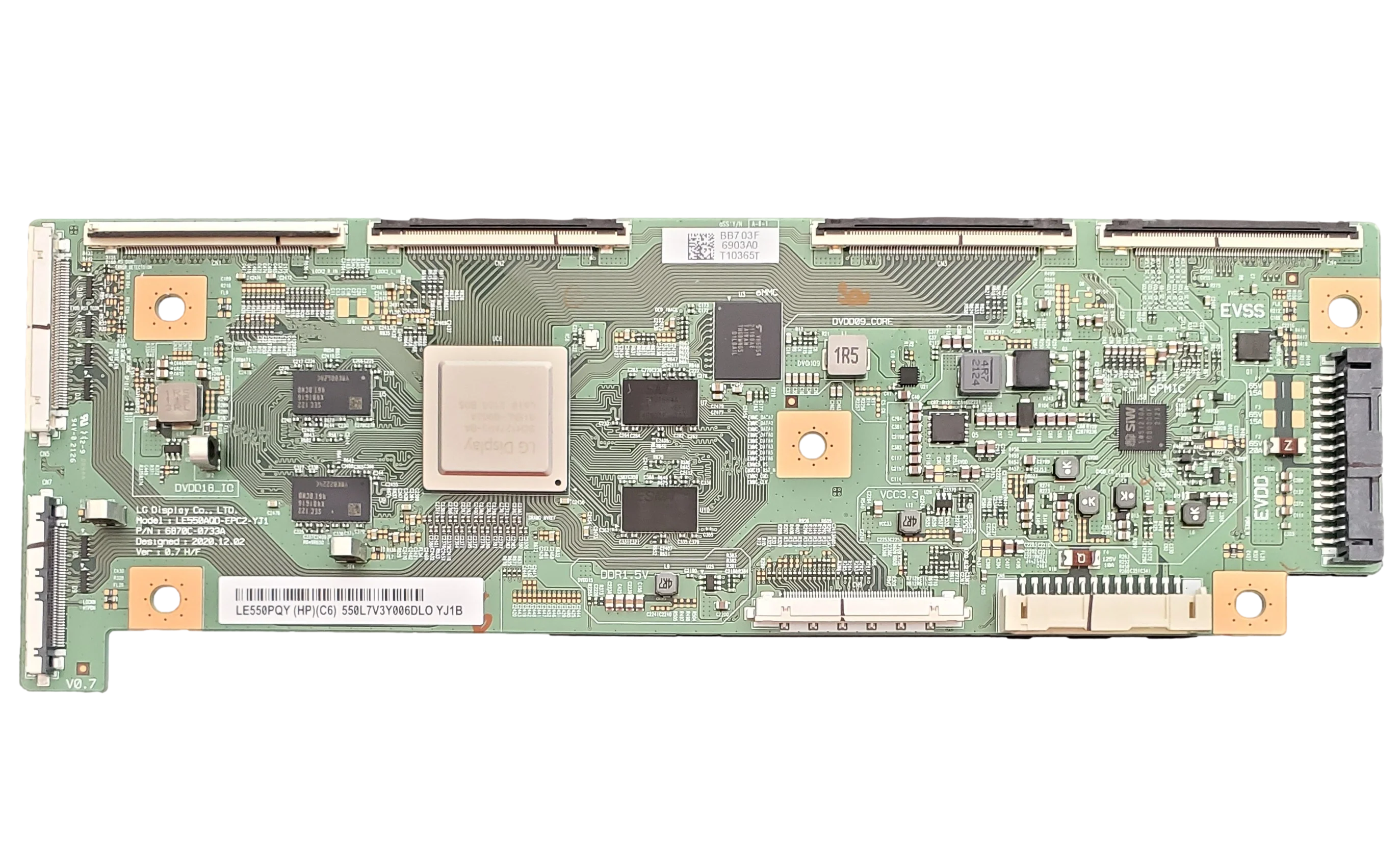 6871L-6903A LG T-Con, 6903A, LE550AQD-EPC2-YJ1, 6870C-0733A, 6871L-6903A, OLED55A1AUA