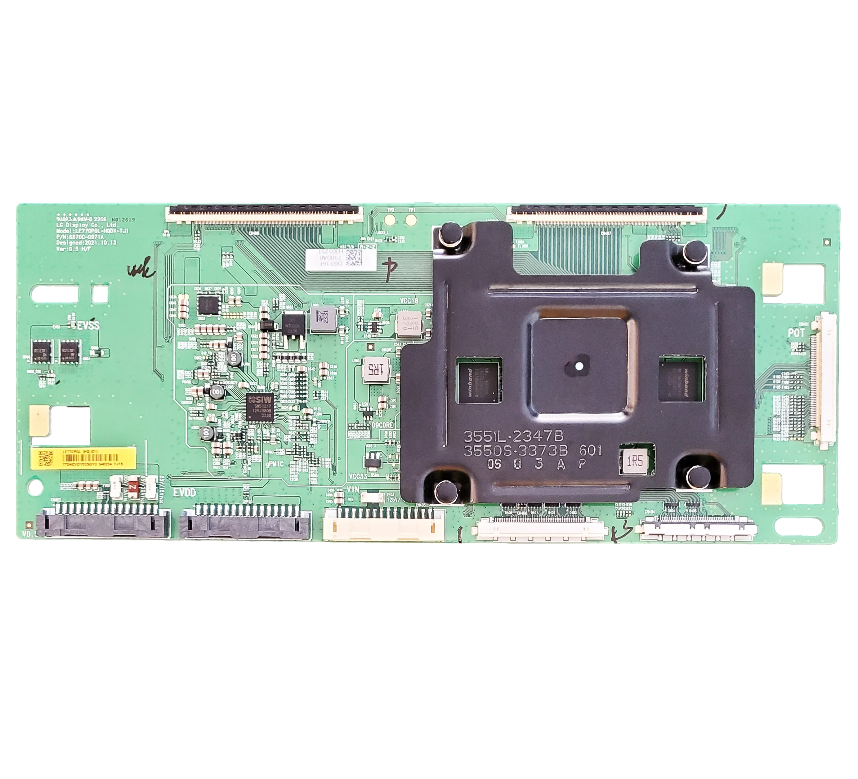 6871L-7100A Samsung T-Con, 6870C-0971A, LE770PQL, QN77S85DAEXZA