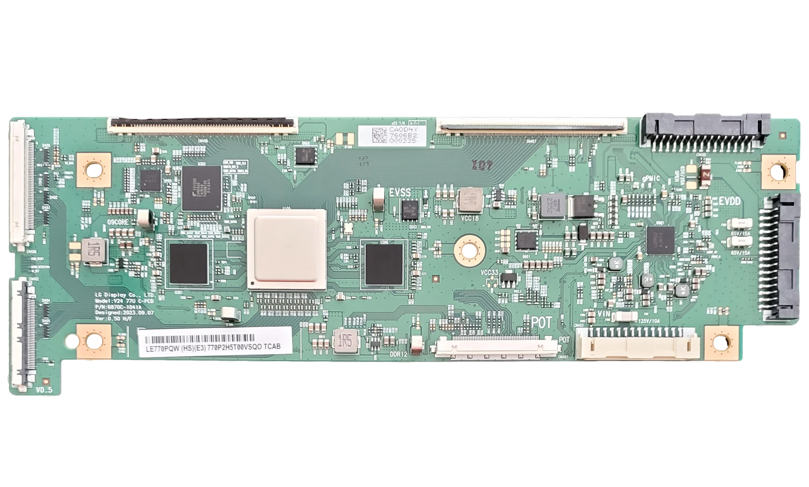 6871L-7606B LG T-Con, 6870C-1041A, 7606B2, OLED77C4PUA