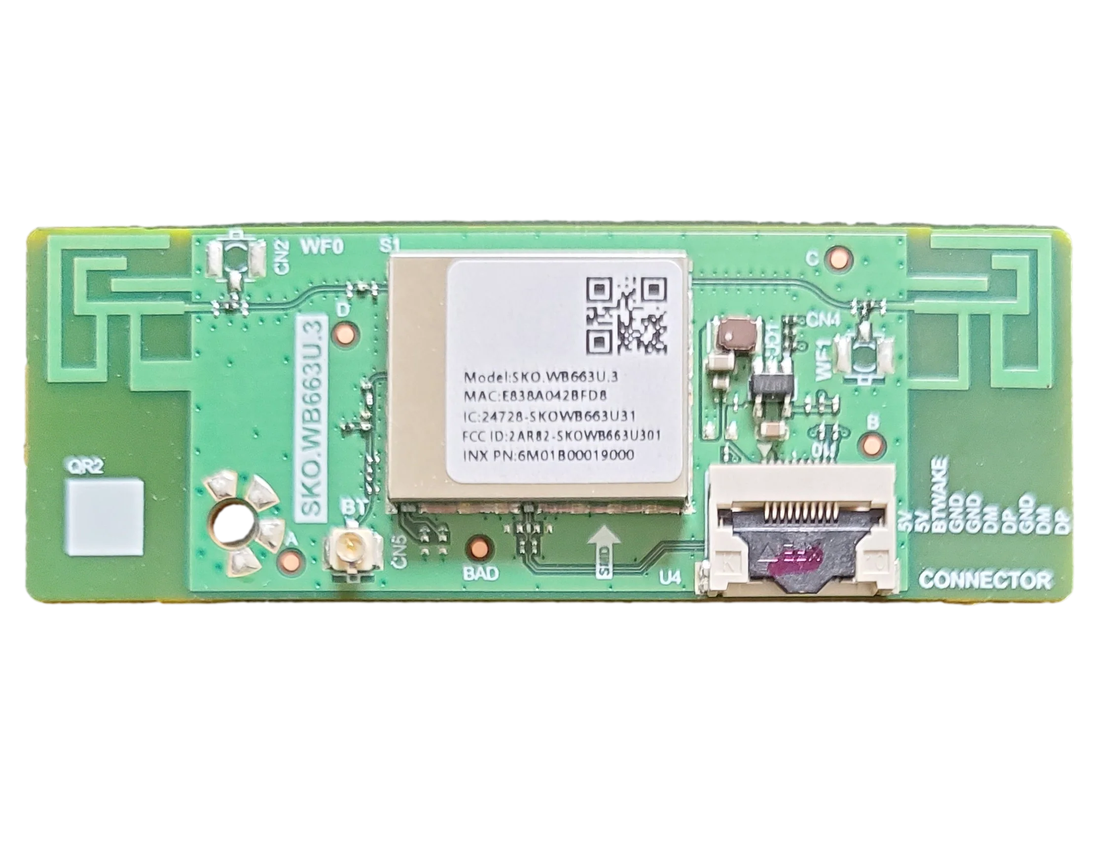 6M01B00019000 Vizio Wifi Board, D40FM-K09