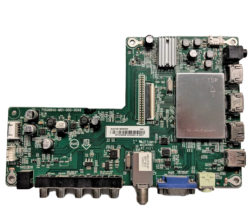756TXECB01K0290 Sharp Main Board, 715G6840-M01-000004K, (X)XRCB01K092020X, LC-50LB261U