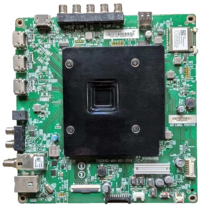 756TXHCB0QK037 Vizio Main Board, 756TXHCB0QK037, 715G9182-M01-B00-005K, E75-F1