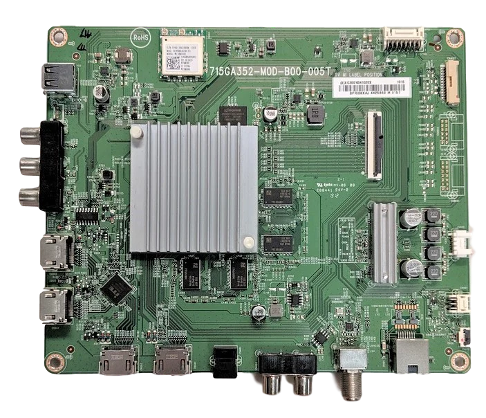 756TXICB02K041 Vizio Main Board, 756TXICB02K0410, 715GA352-M0D-B00-005T, (X)XICB02K041020X, E88441, M507-G1