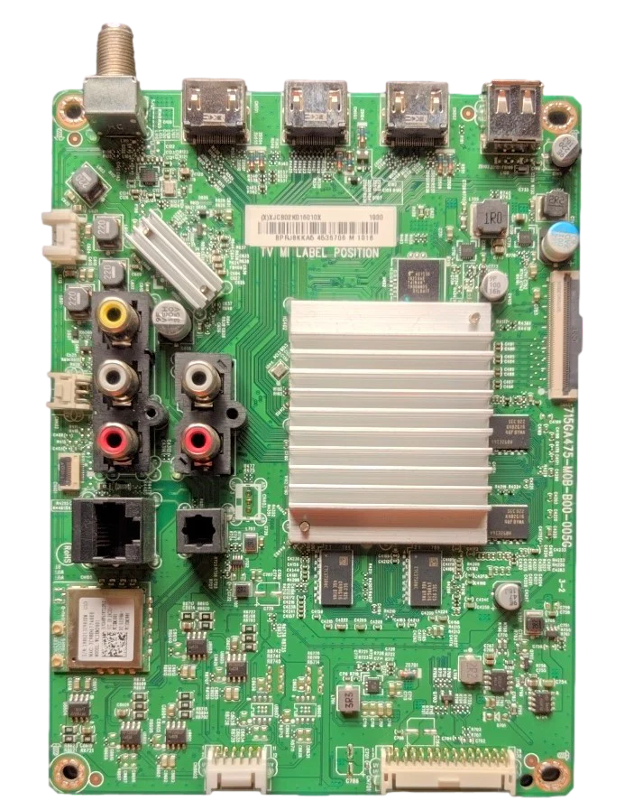 756TXJCB02K016 Vizio Main Board, 756TXJCB02K016, 715GA475-M0B-B00-005G, V585-G1