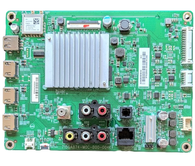756TXKCB02K025 Vizio Main Board, 715GA874-M0C-B00-004K, BPRJQ3KA4, V585-H11, V585-H1