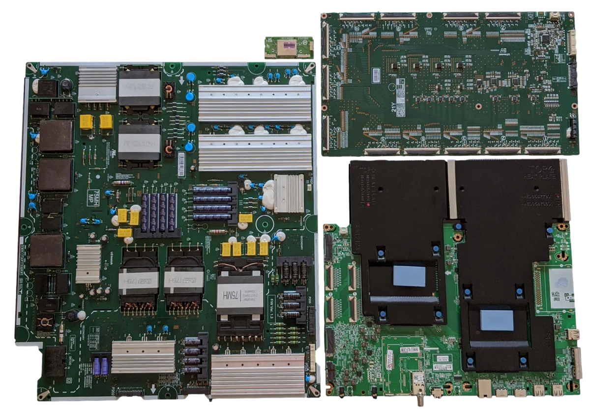 75QNED99UPA LG TV Repair Parts Kit, EBT66722401 Main Board, EAY65898111 Power Supply, EBR33089401 LED Driver, EAT65164802 Wifi, AUSYLJR, 75QNED99UPA