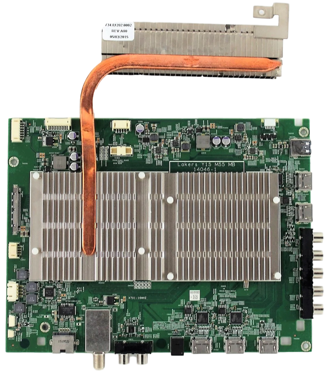 791.01210.0003 Vizio TV Module, main board, 748.01207.001, 755012010001, 14046-1, M55-C2, M55-C2 LWJASBAR, M55-C2 LWZASBAR