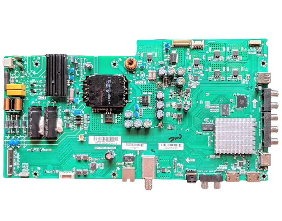 791.02010.0002 Vizio Main Board, 755020010001, TPD.MT5581.PC767, D43F-E2