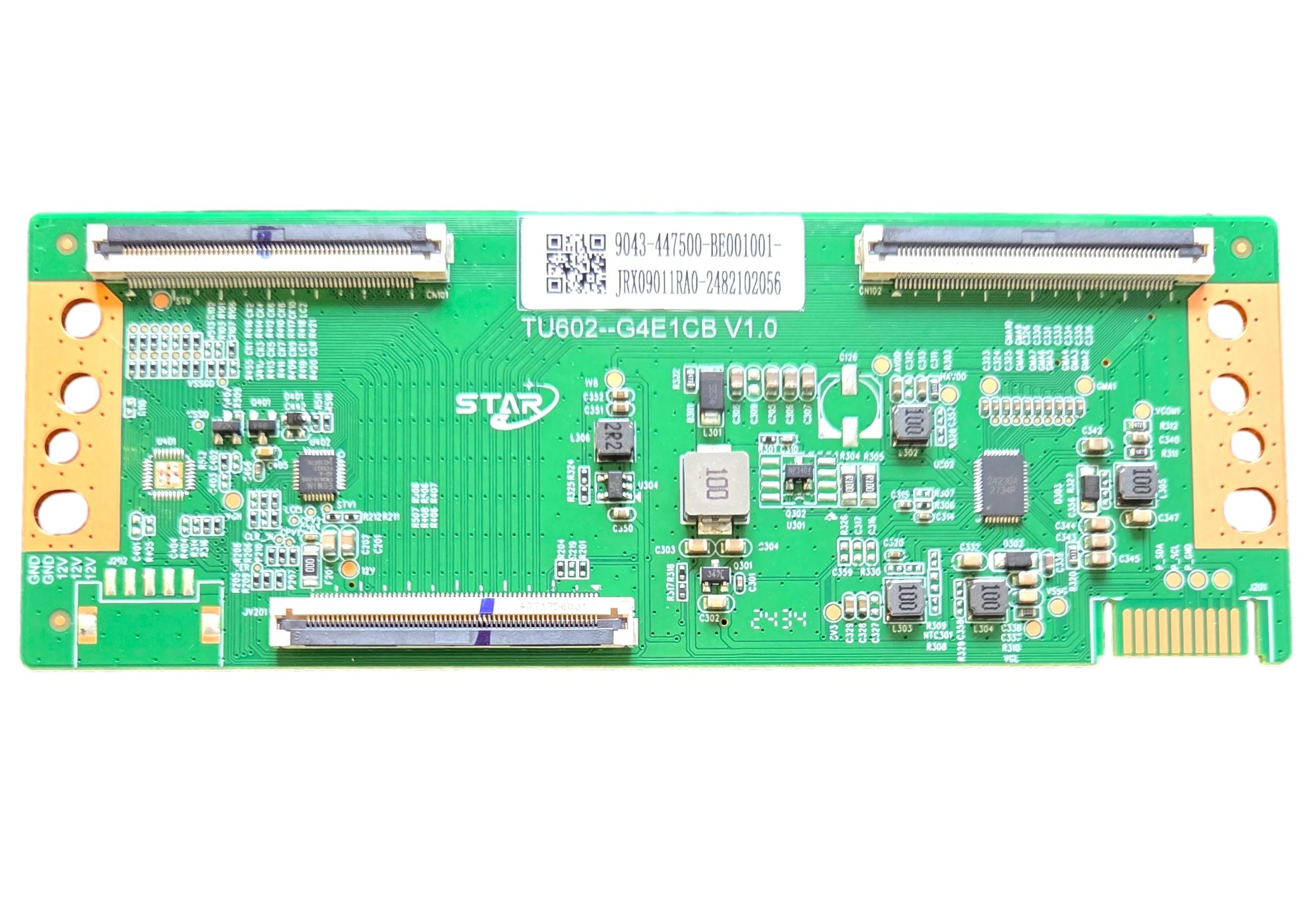 9043-447500 Onn T-Con, TU602-G4E1CB V1.0, 100044717