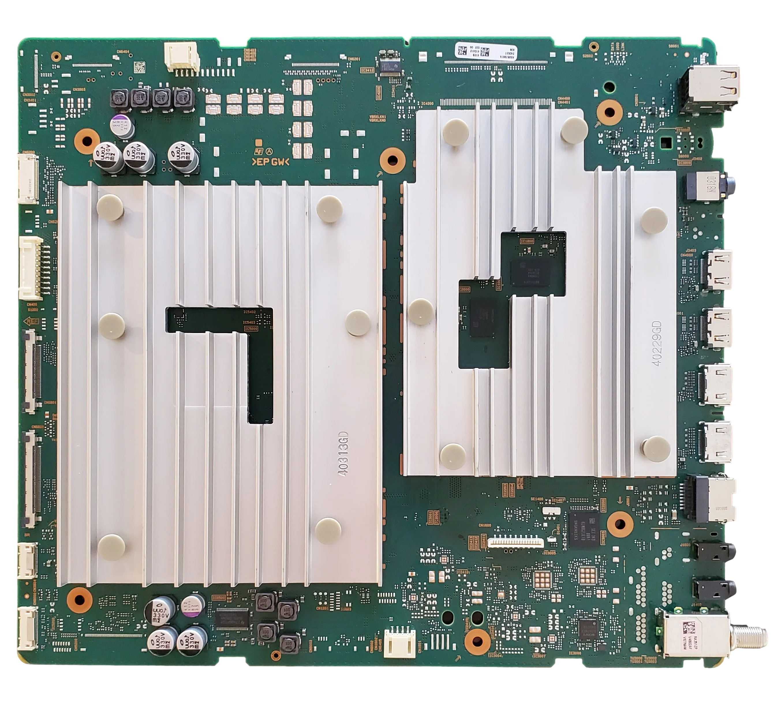 A-5067-996-A Sony Main Board, A5067987A, 101898231, K-85XR70, K-75XR70, K-65XR70, K-55XR70