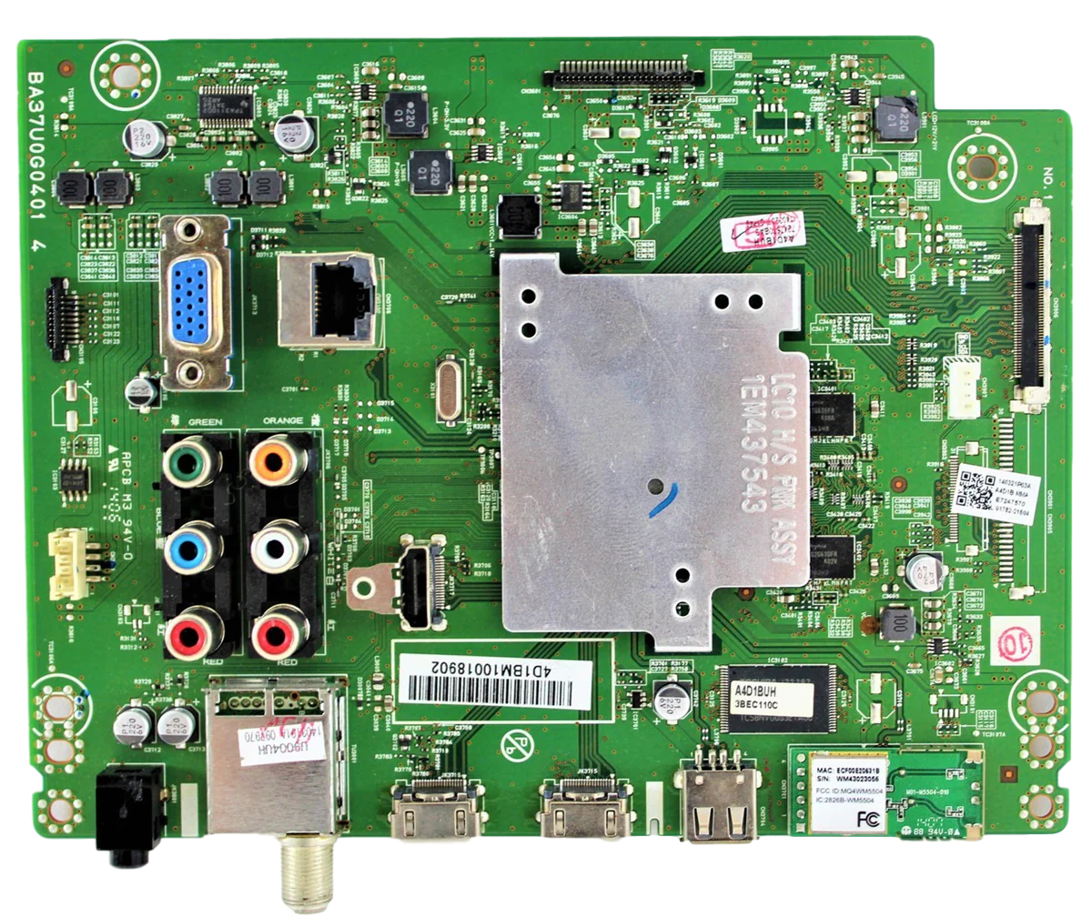 A4D1BMMA-001 Philips Main Board, BA37U0G0401 4, A4D1BUH, 49PFL4609, 49PFL4609/F7