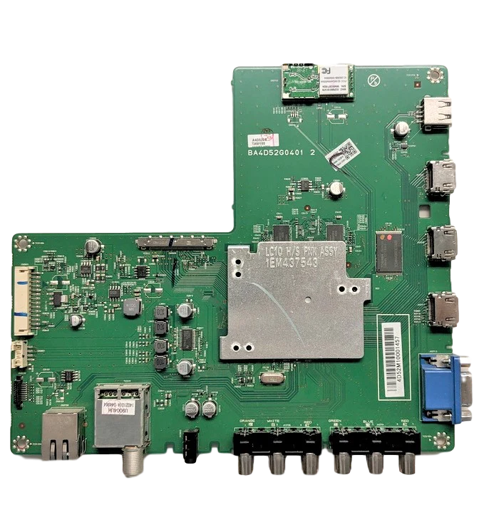 A4D52MMA-001 Philips Main Board, BA4D52G0401 2, A4D52UH, 58PFL4909/F7