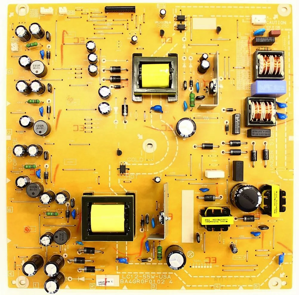 A4GR0MPW-001 Magnavox TV Module, power supply, A4GR0MPW, BA4GR0F0102, A4GR1MPW, LE551EM5, 55ME314V/F7