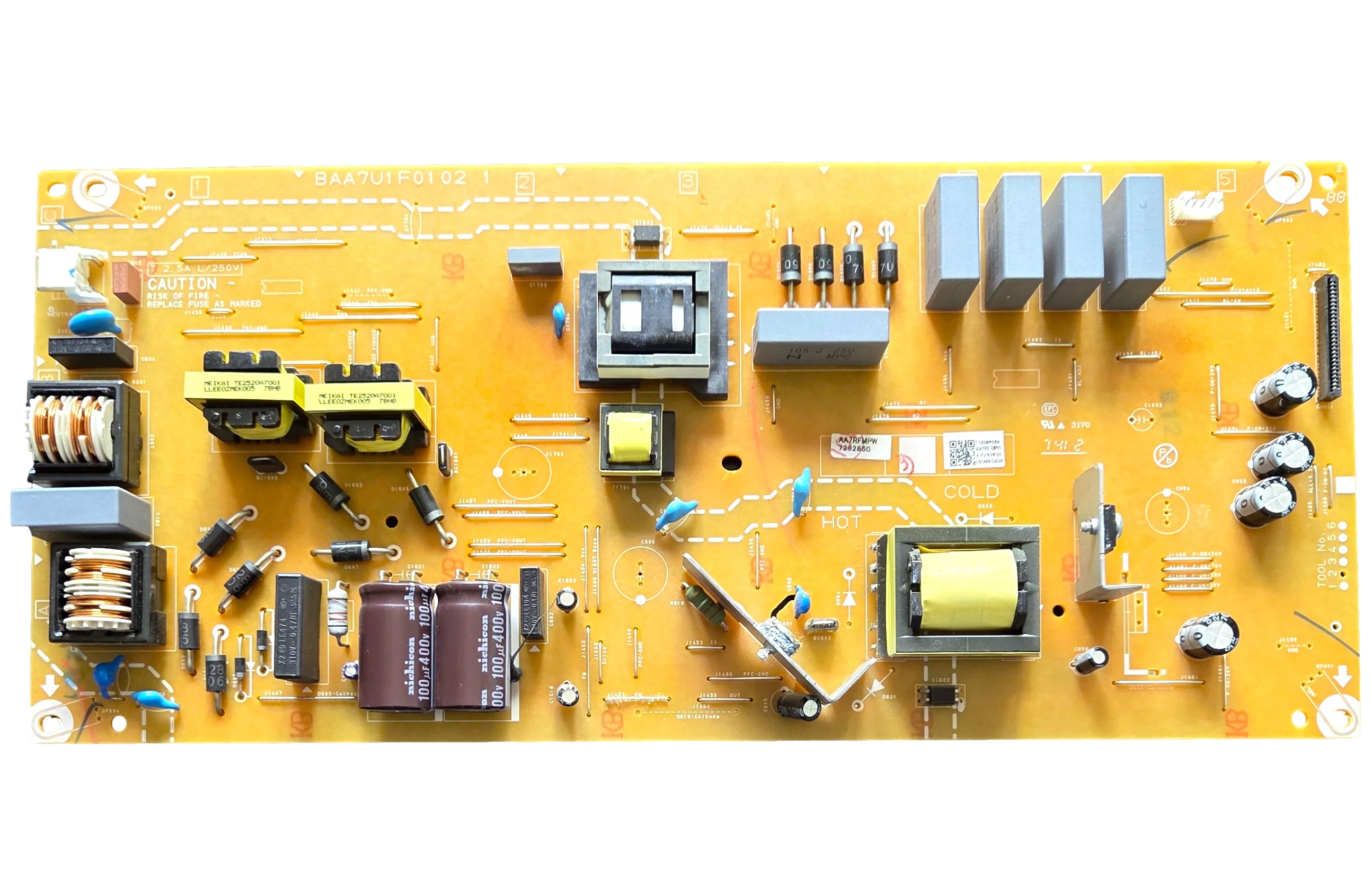 AA7RFMPW-001, Philips Power Supply, BAA7U1F0102 1, 55PFL5602/F7