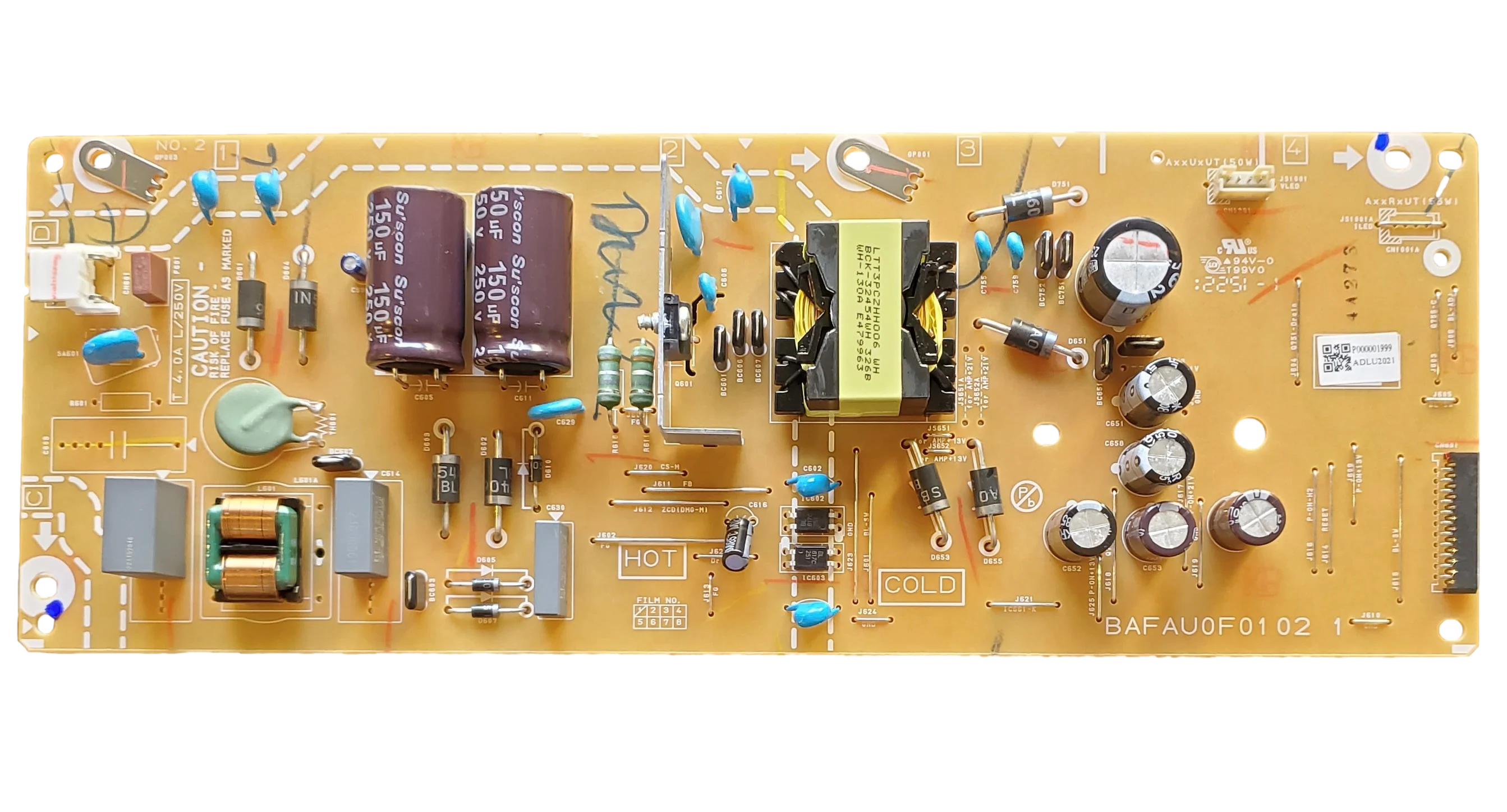 ADLR1MPW-002 Philips Power Supply, ADLR1021, BAFAU0F0102 1, 55PUL7552/F7