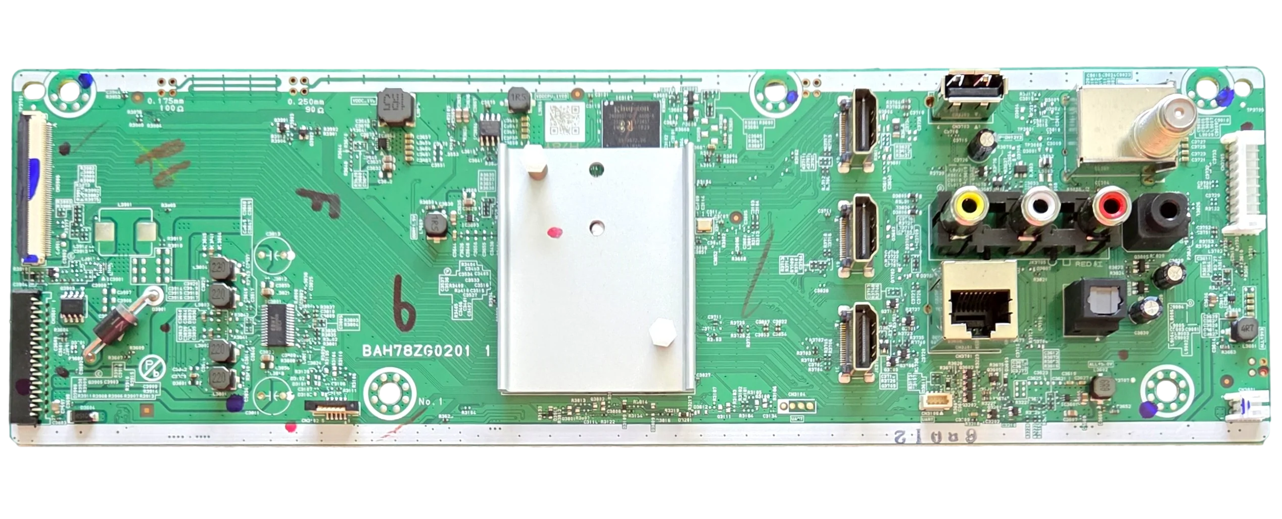 AH78YMMA-001 Philips Main Board, BAH78ZG0201 1, H78Y, 65PUL7552/F7A, 65PUL7552/F7 A