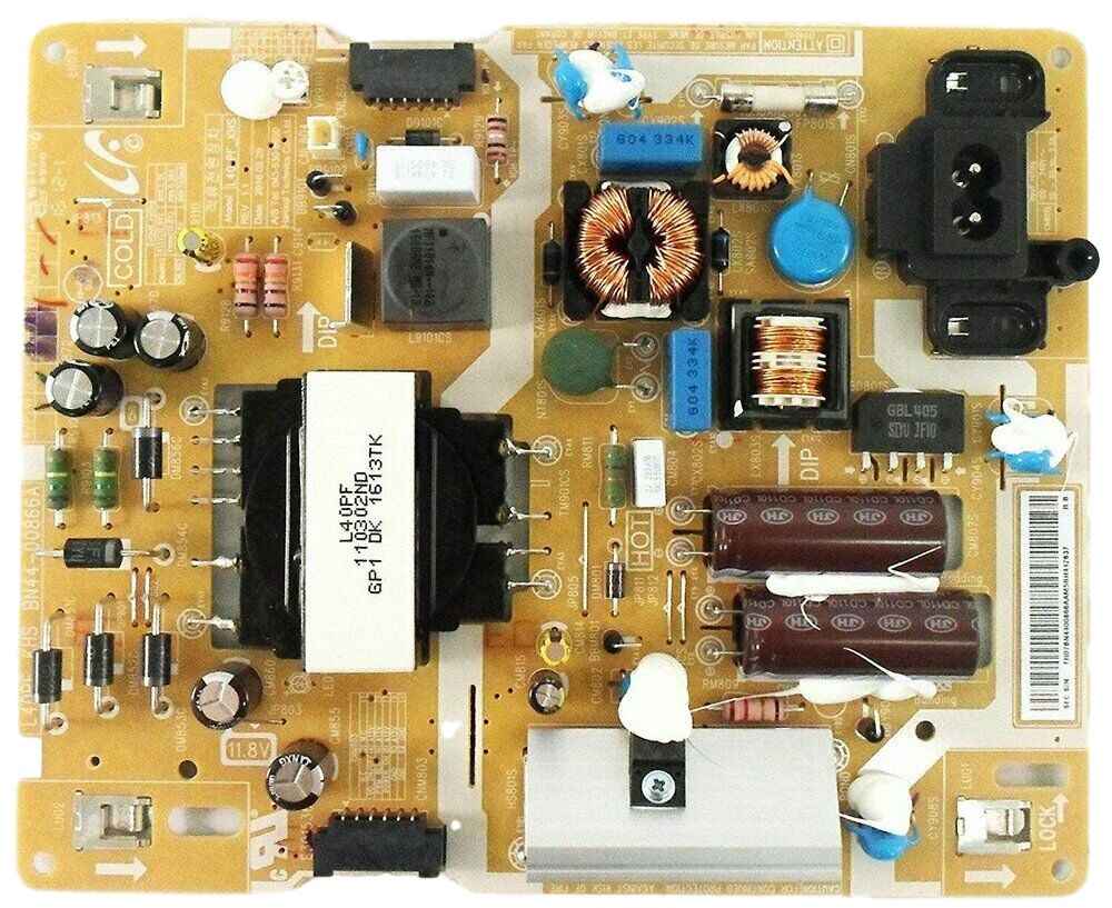 BN44-00866A Samsung Power Supply/ LED Board, L40PF-KHS, UN40K5100AFXZA