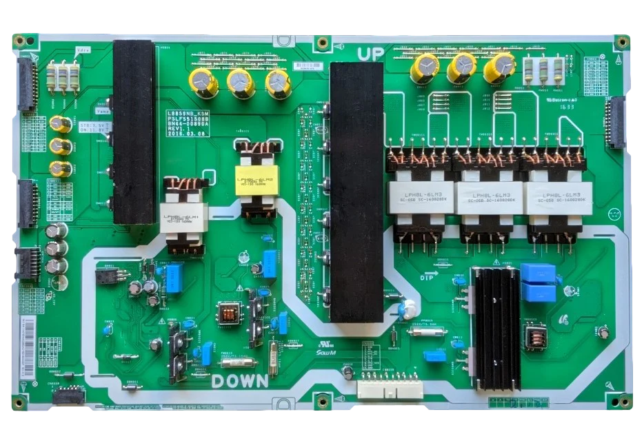 BN44-00890A Samsung Power Supply, L88S9NB_KSM, PSLF551S08B, UN88KS9810F FA01, UN88KS9810FXZA