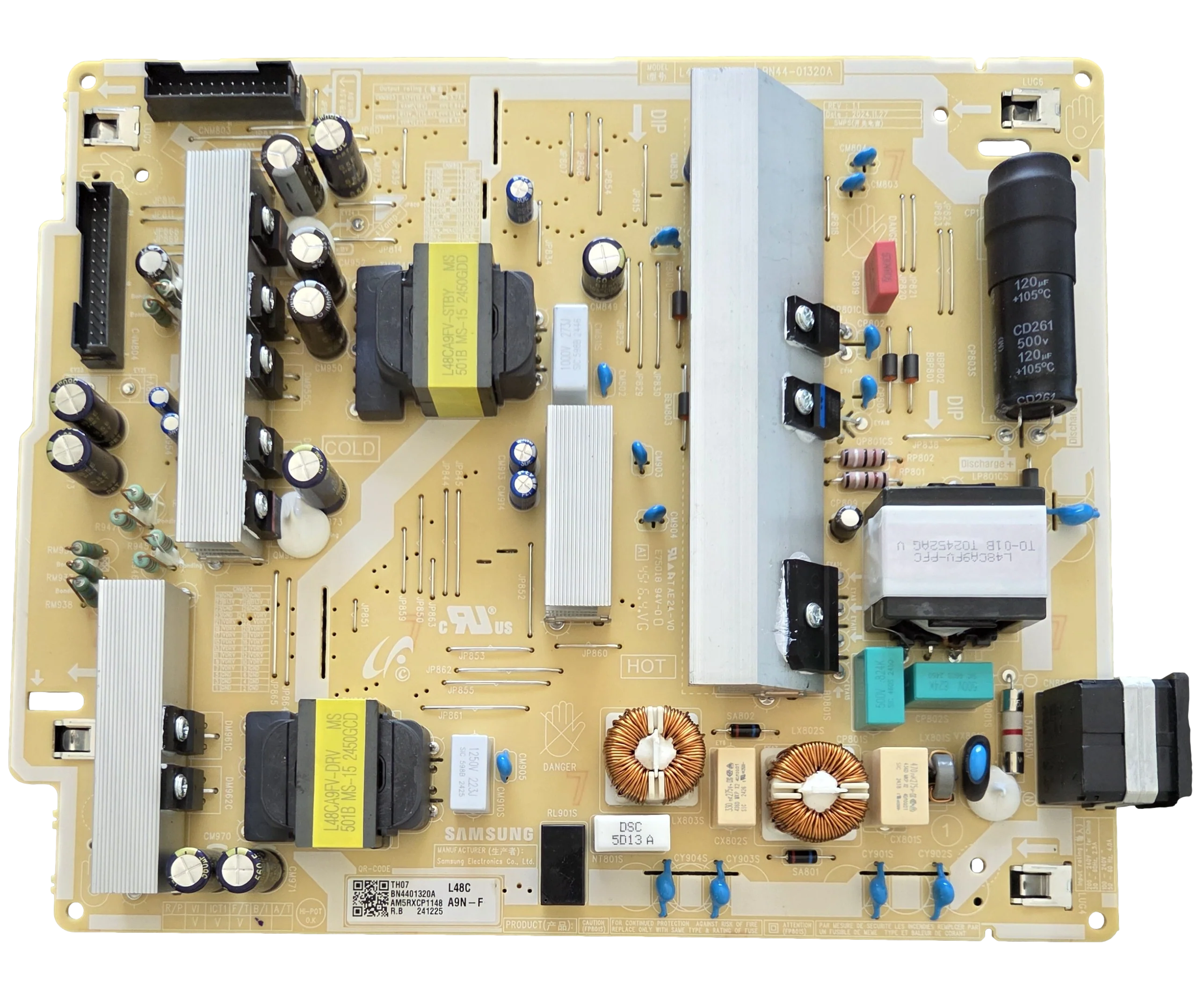 BN44-01320A Samsung Power Supply, BN4401320A, L48CA9N_FVD, QN48S90FAEXZA