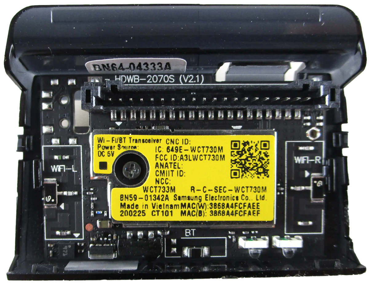 BN59-01342A, Samsung Wi-Fi, WCT730M, UN50TU8000FXZA, UN55TU8000FXZA, UN65TU8000FXZA, UN75TU8000FXZA, UN65TU800DFXZA